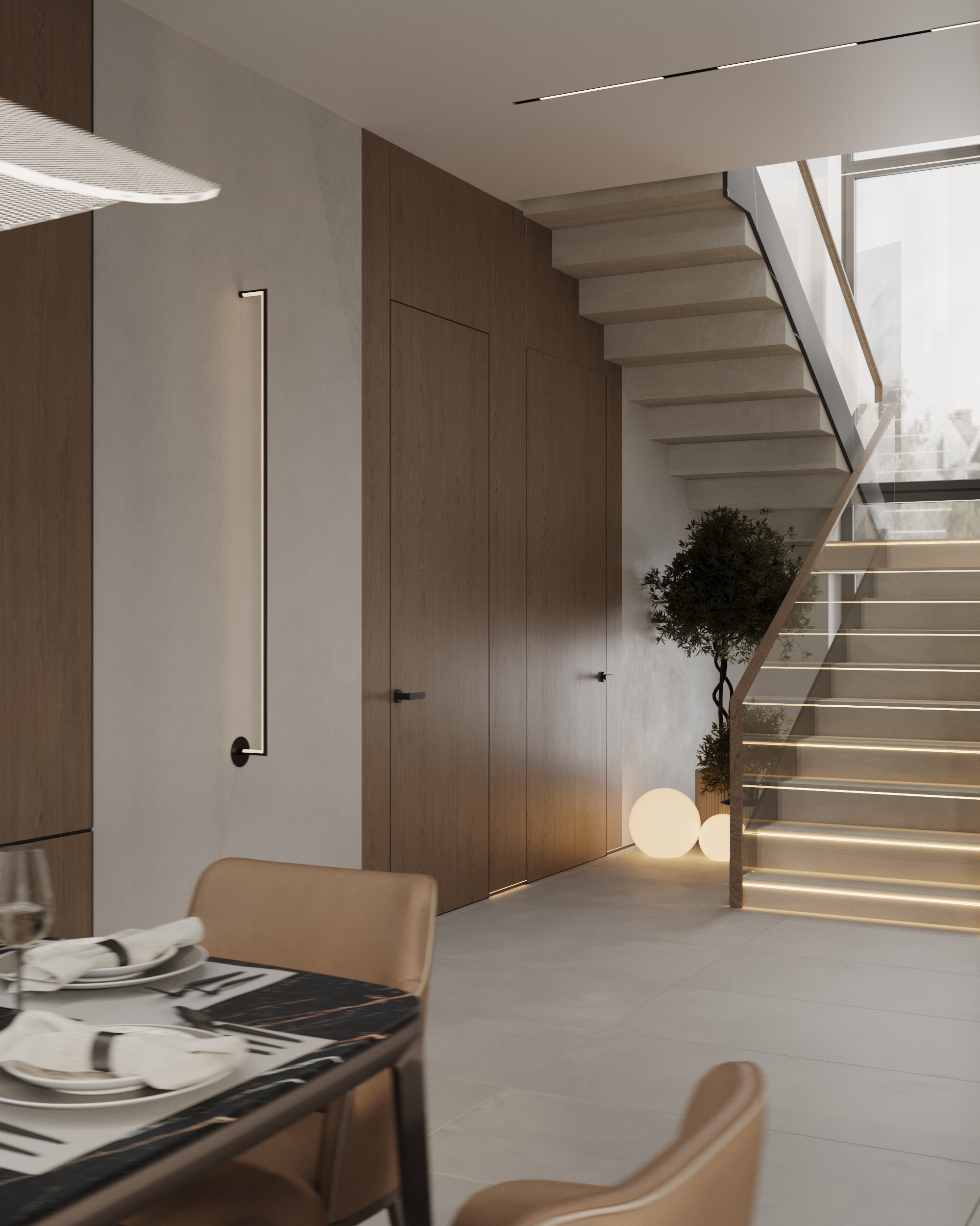 Уютный минимализм в доме п.Западный