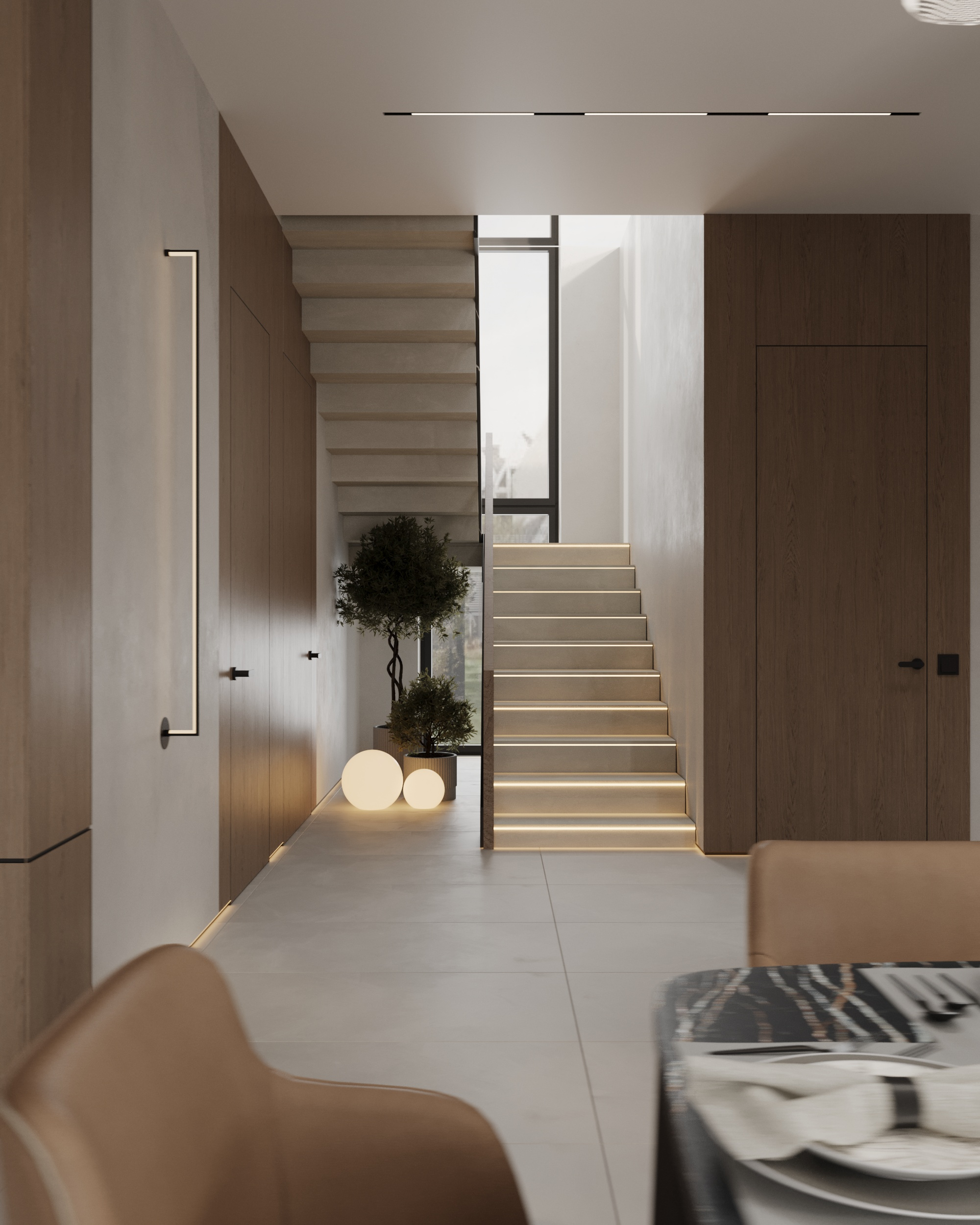 Уютный минимализм в доме п.Западный