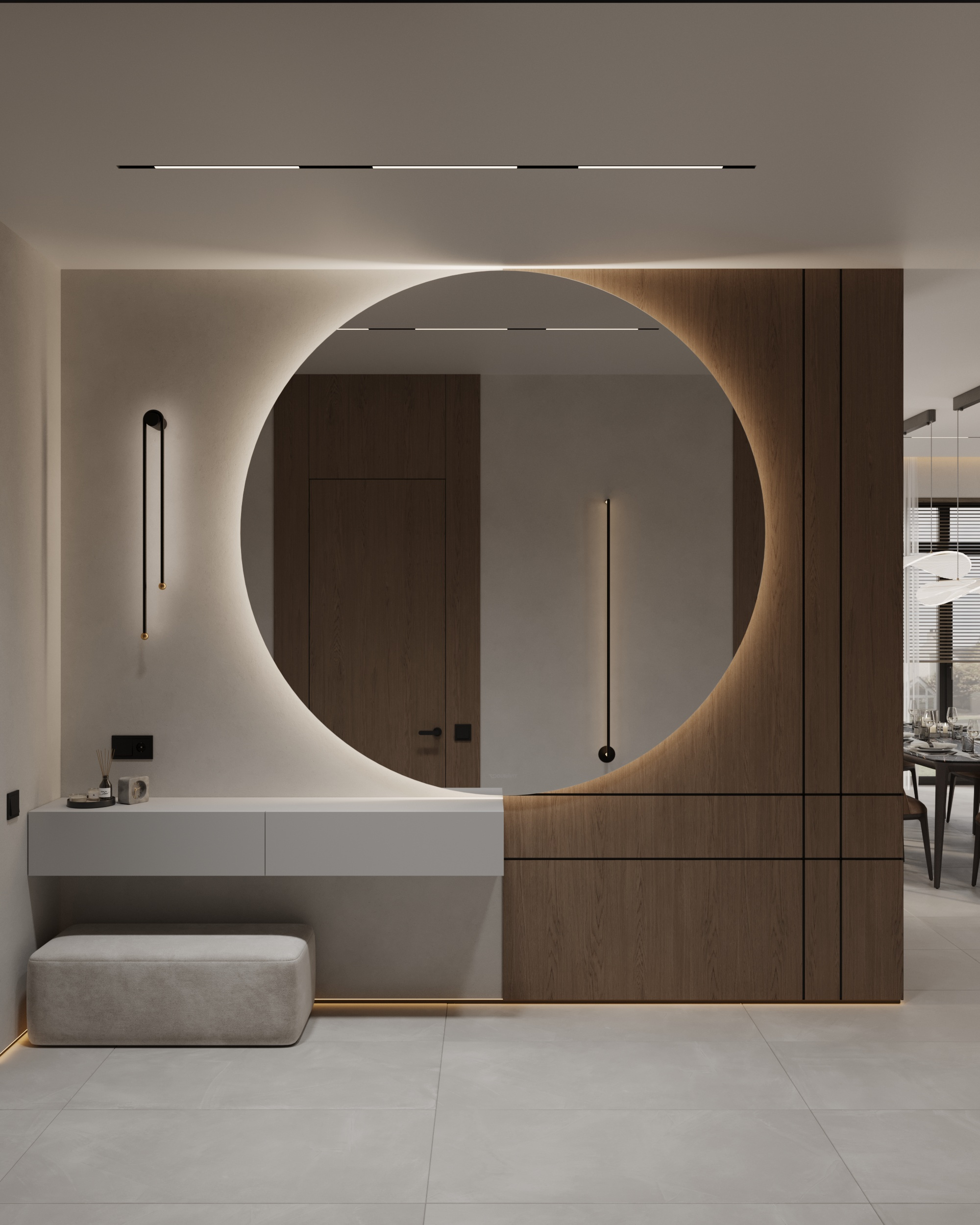 Уютный минимализм в доме п.Западный