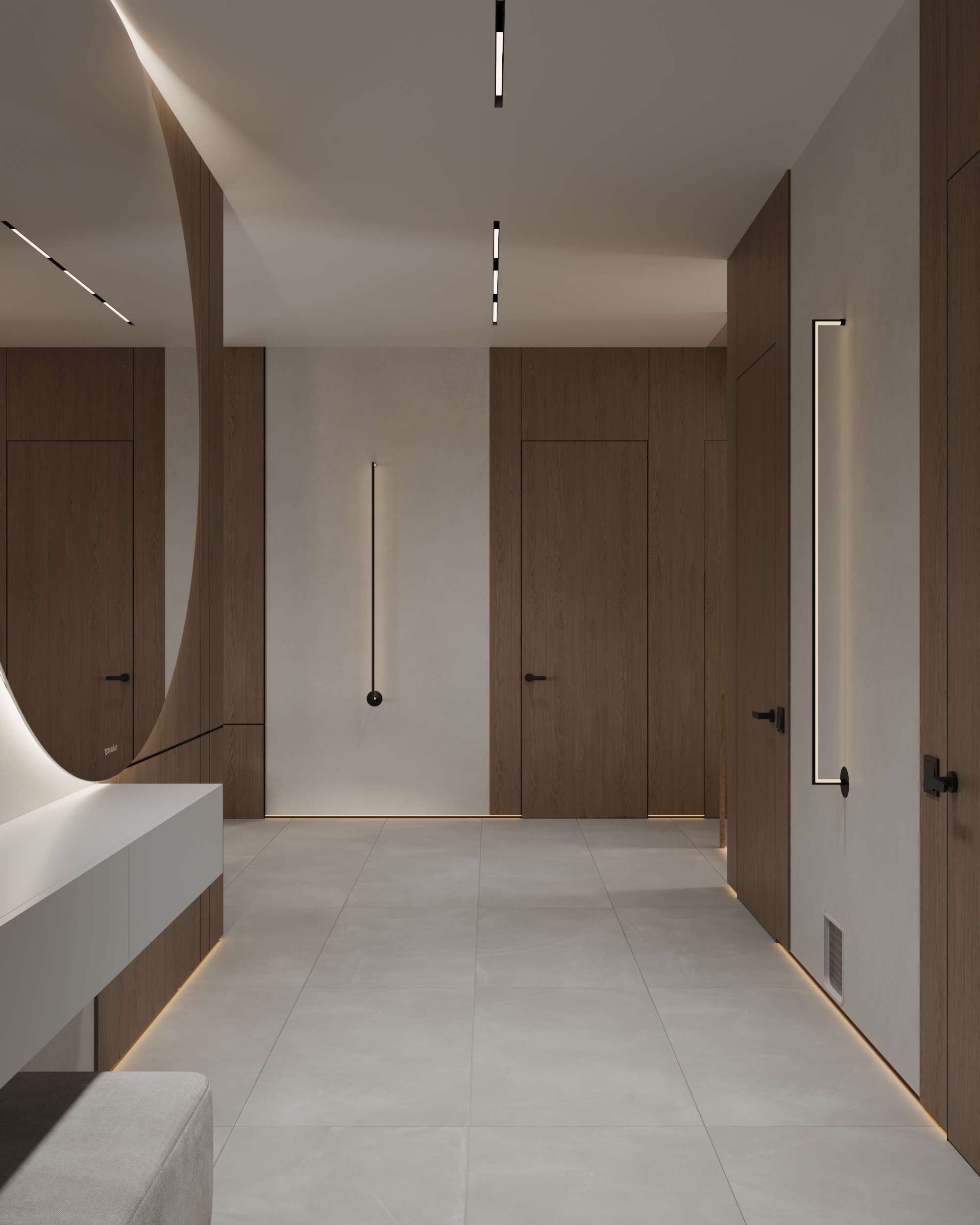 Уютный минимализм в доме п.Западный