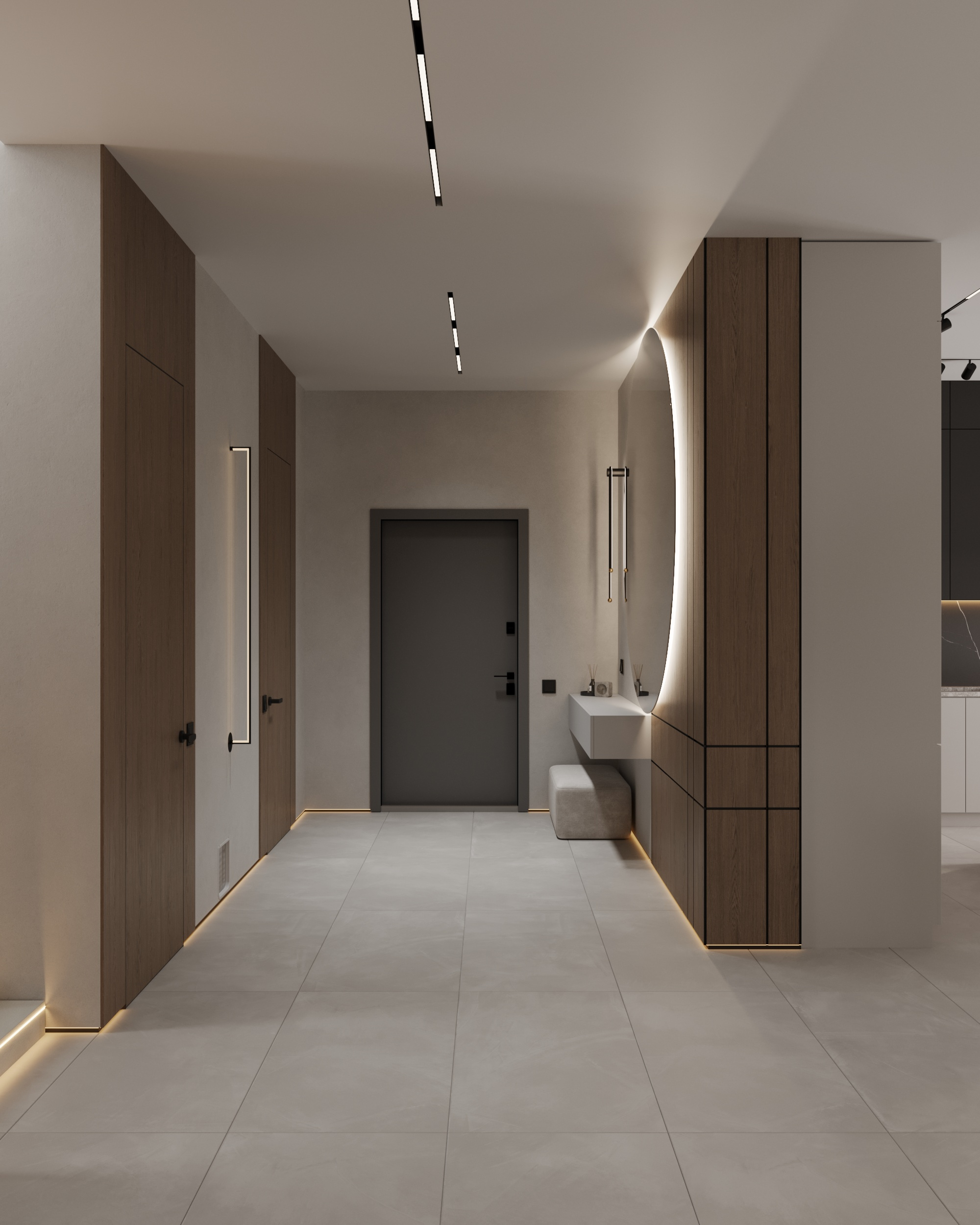 Уютный минимализм в доме п.Западный