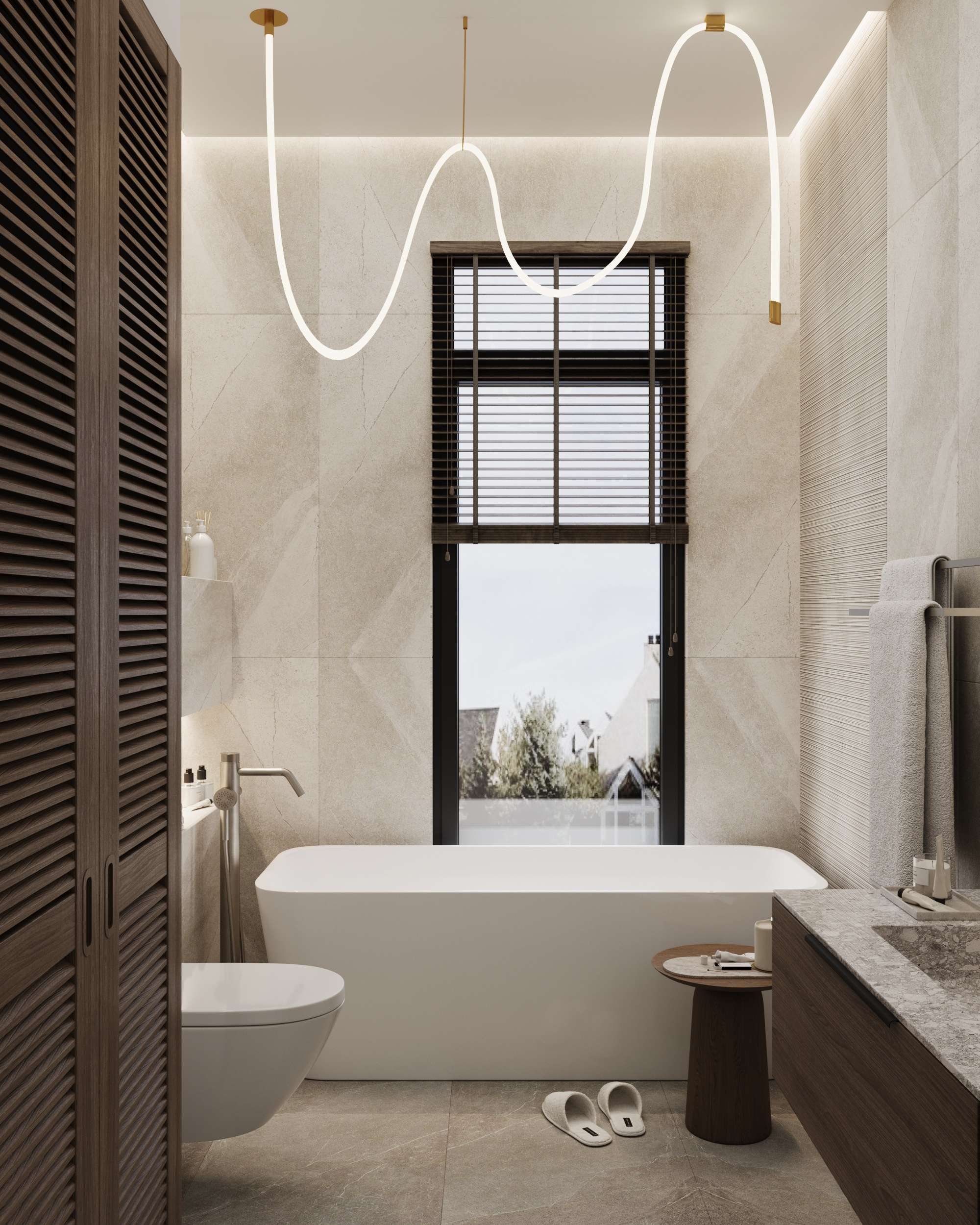 Ванная комната в частном доме