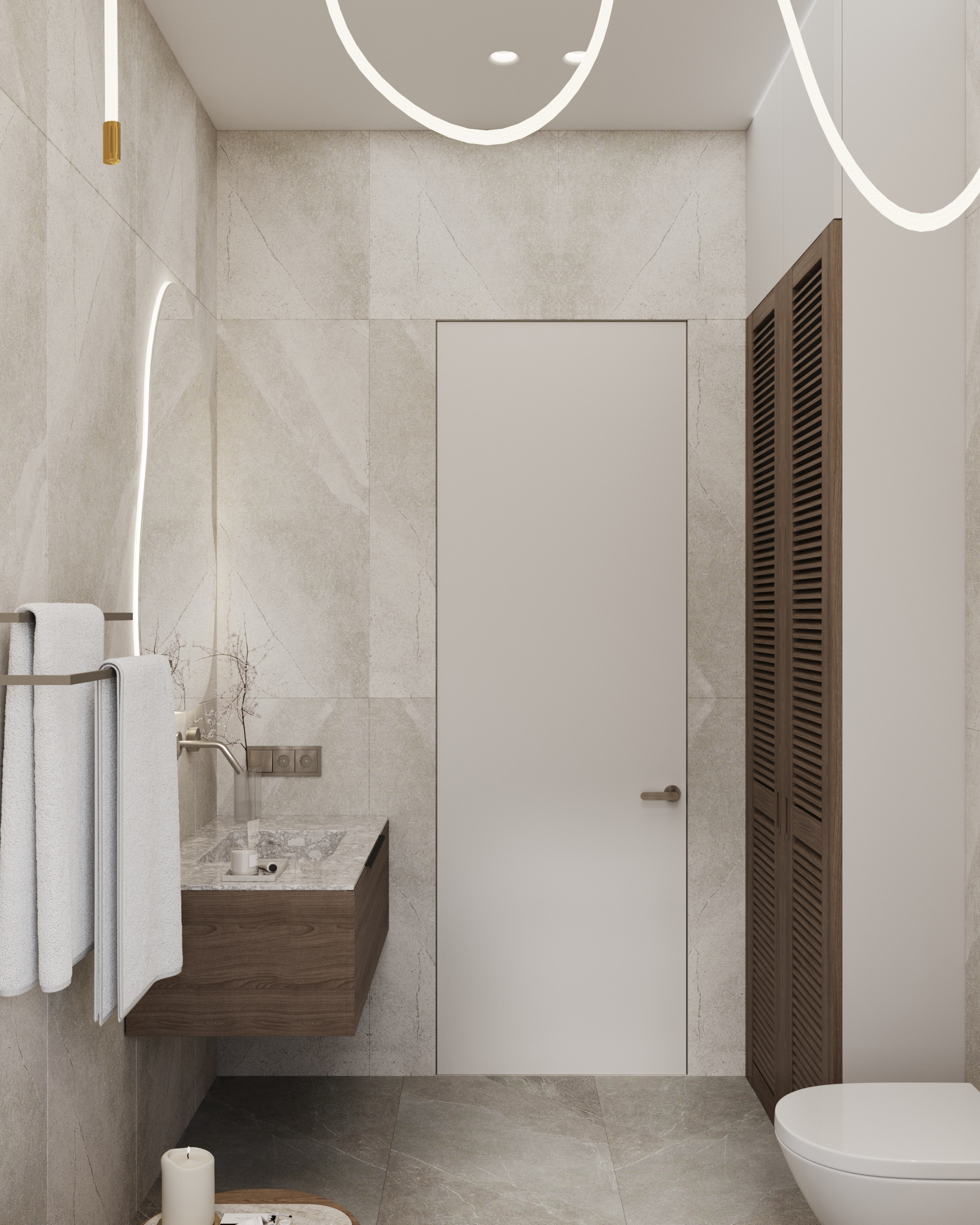 Ванная комната в частном доме