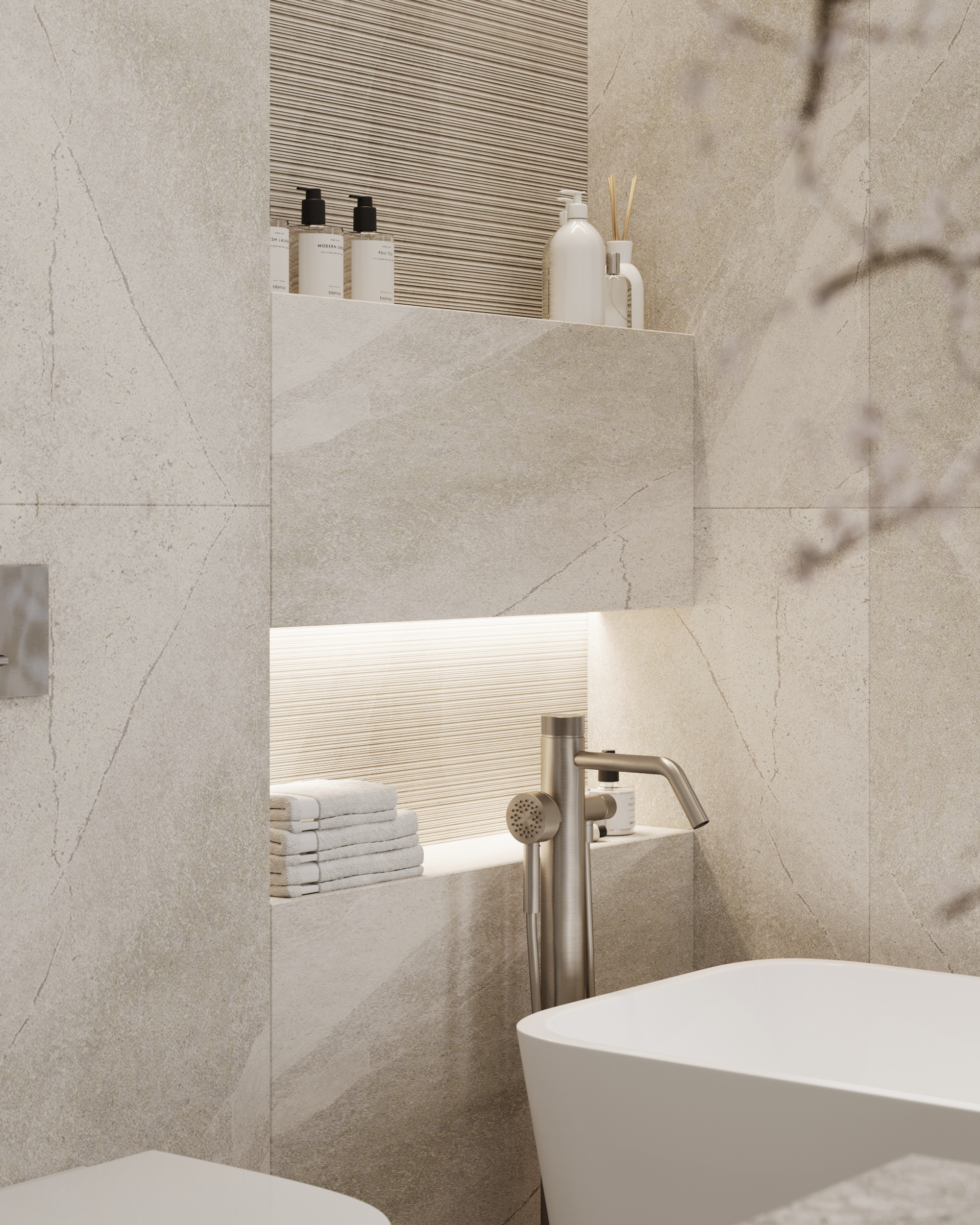 Ванная комната в частном доме