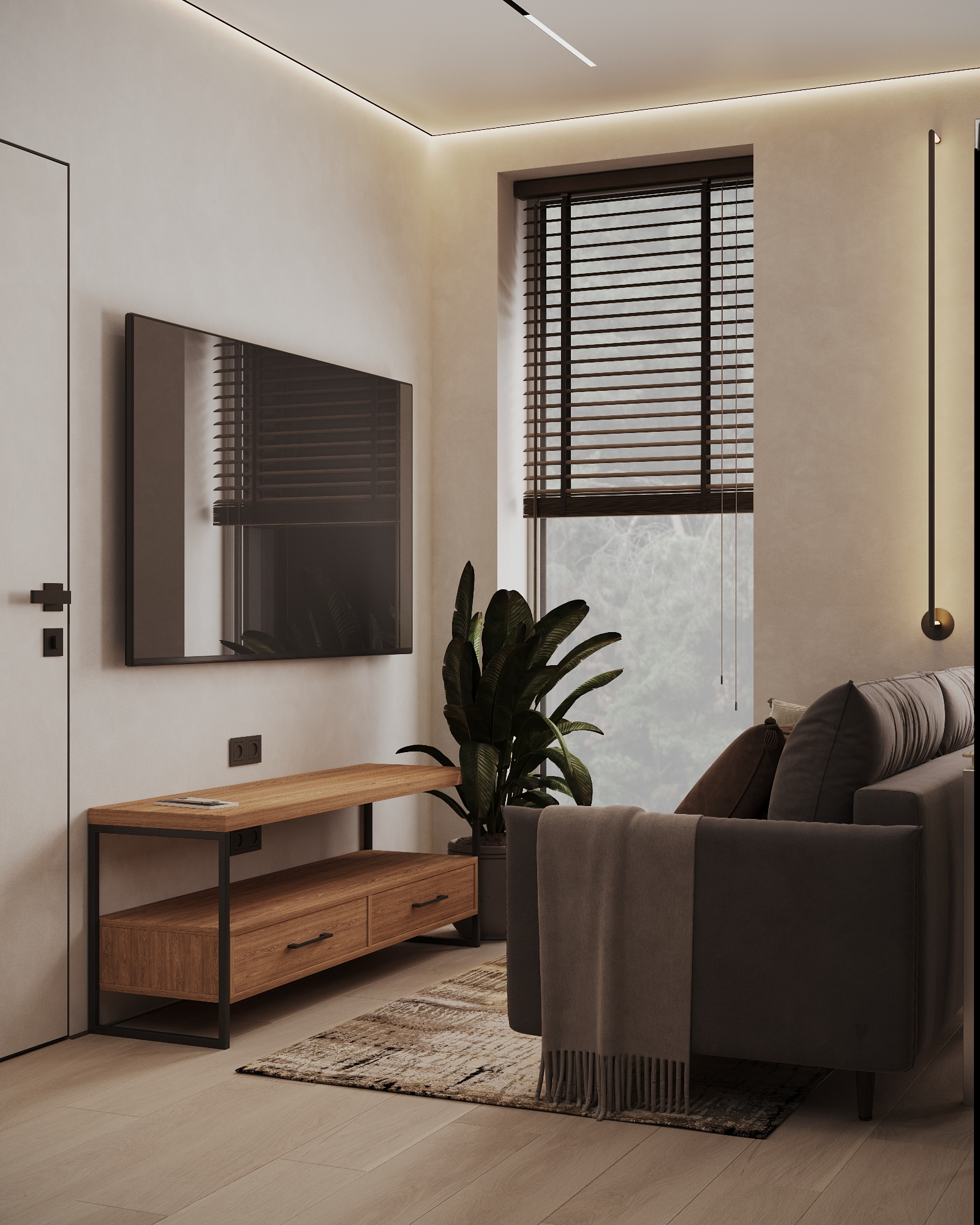 Мужская квартира в ЖК Привилегия