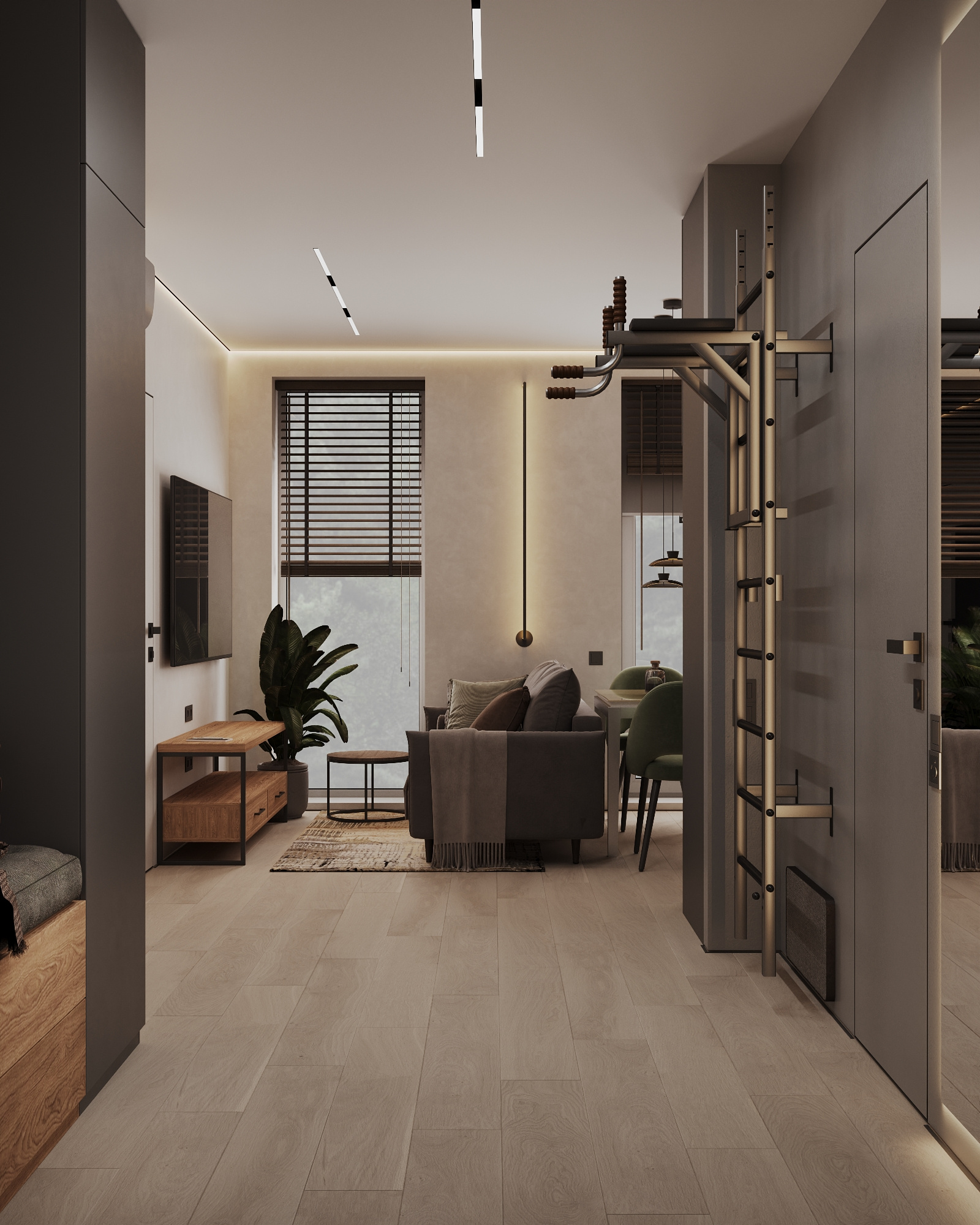 Мужская квартира в ЖК Привилегия