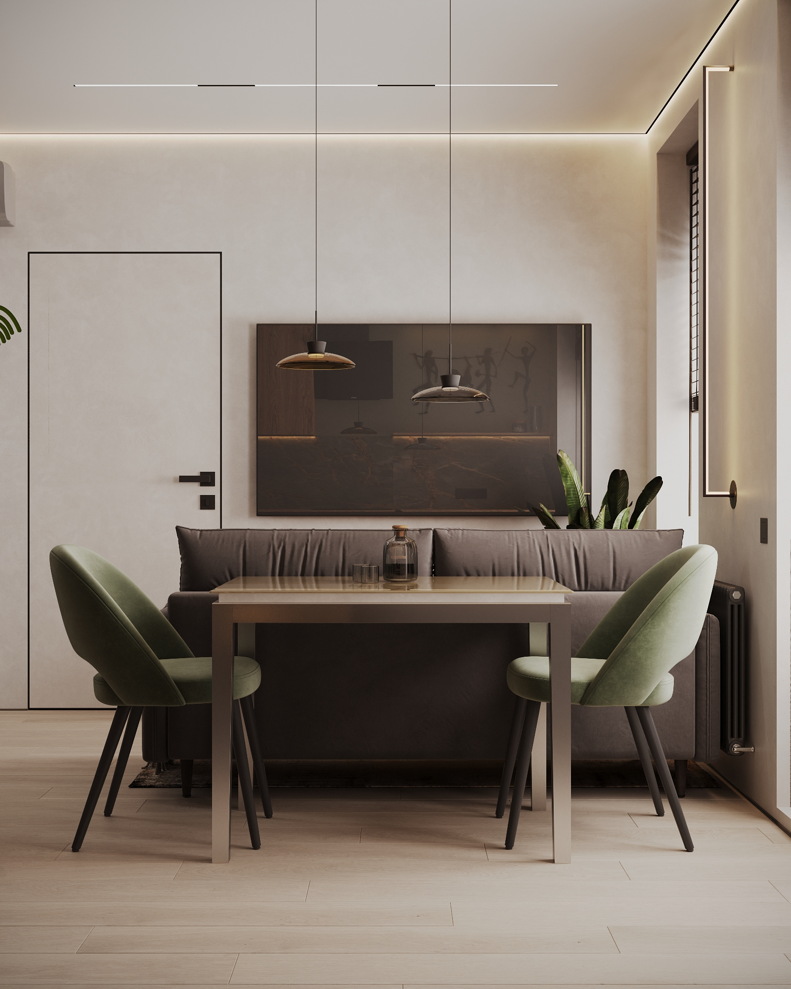 Мужская квартира в ЖК Привилегия