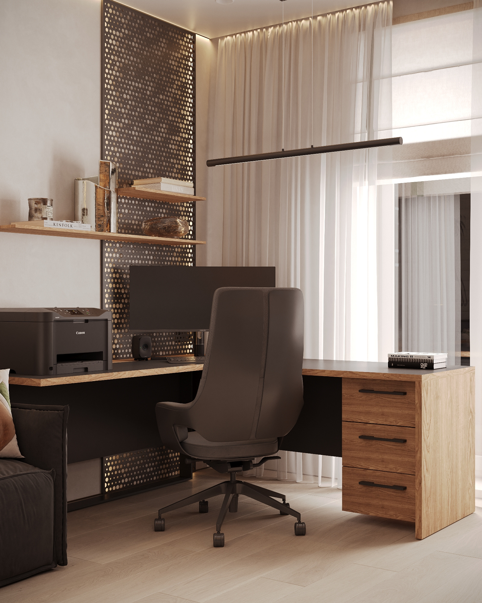 Мужская квартира в ЖК Привилегия