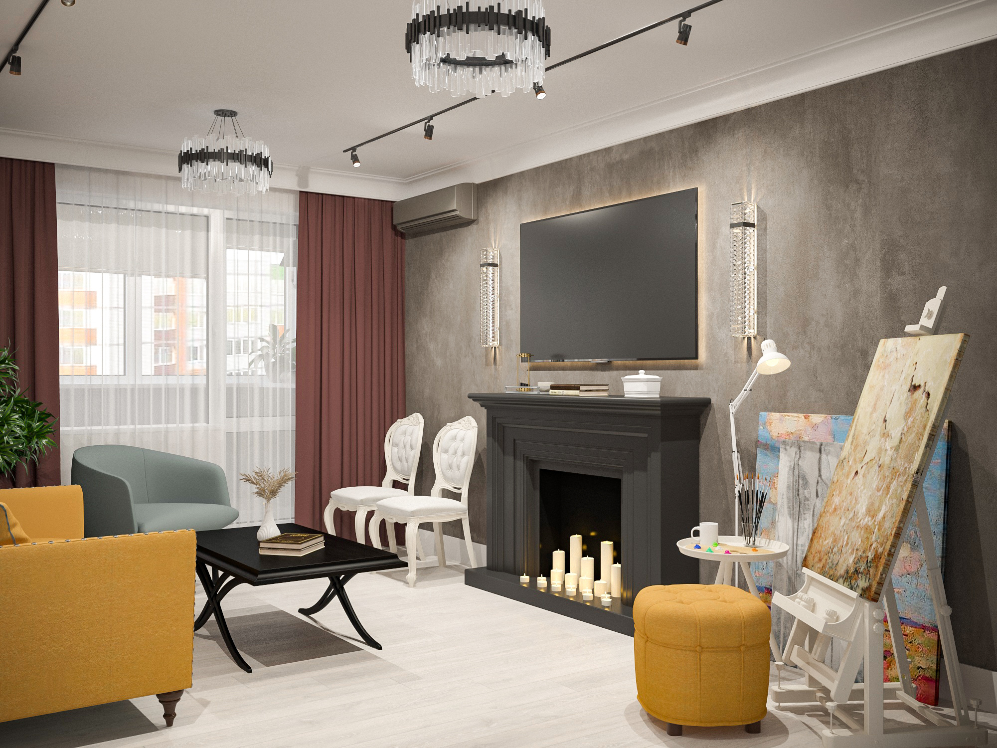 Квартира -75 м2