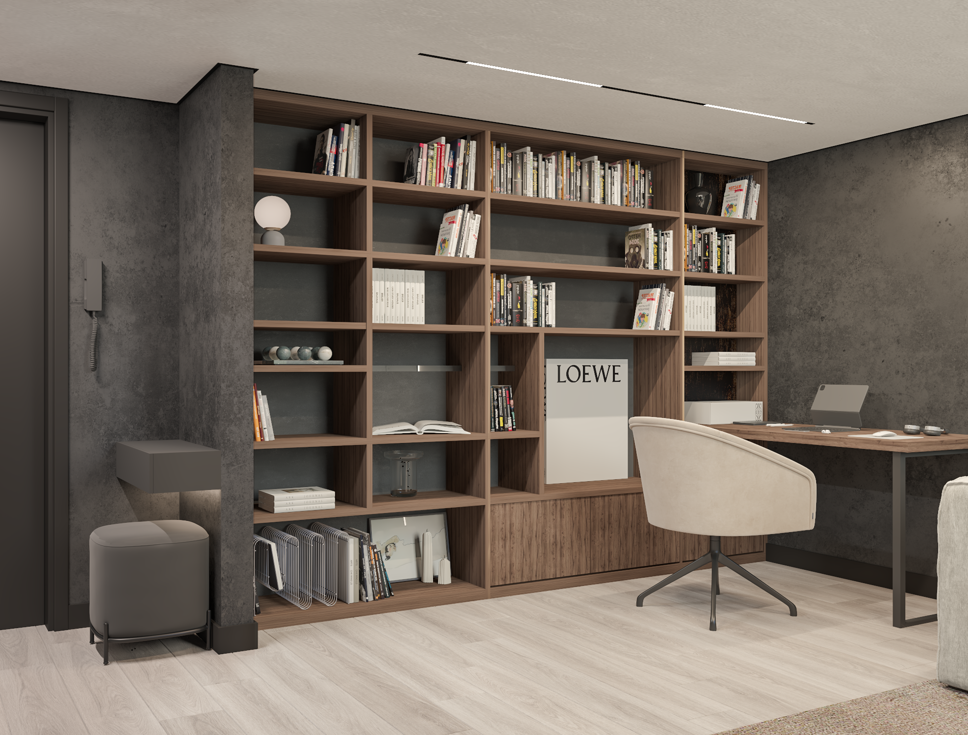 Дизайн-проект 2-х уровневой квартиры