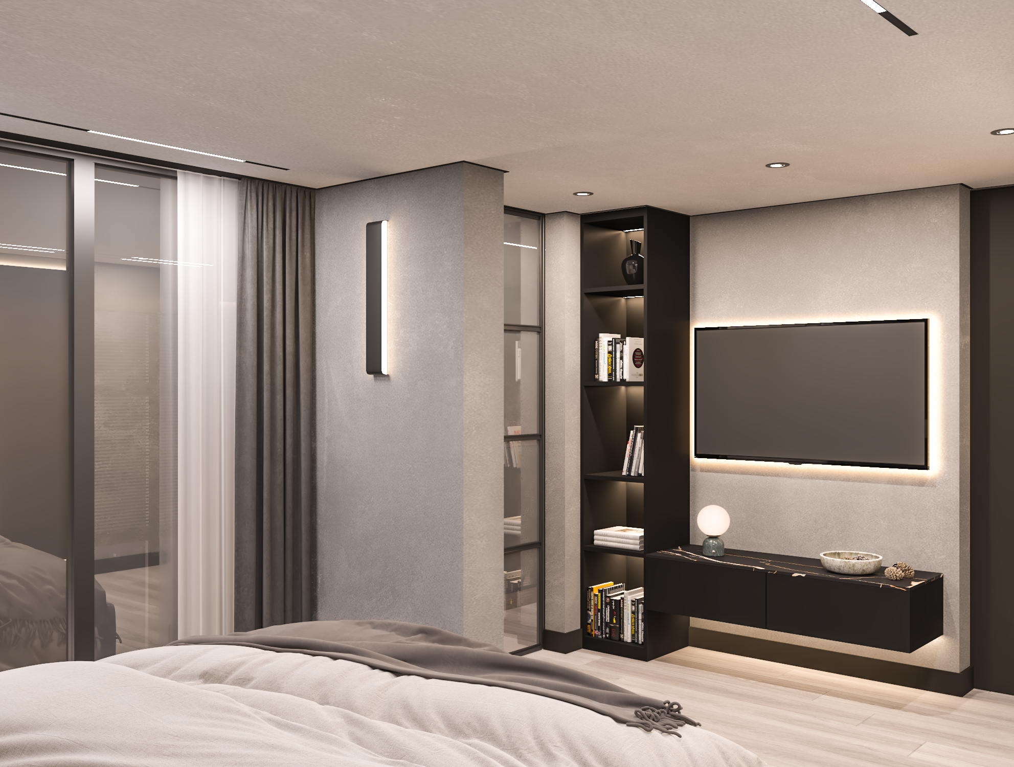 Дизайн-проект 2-х уровневой квартиры