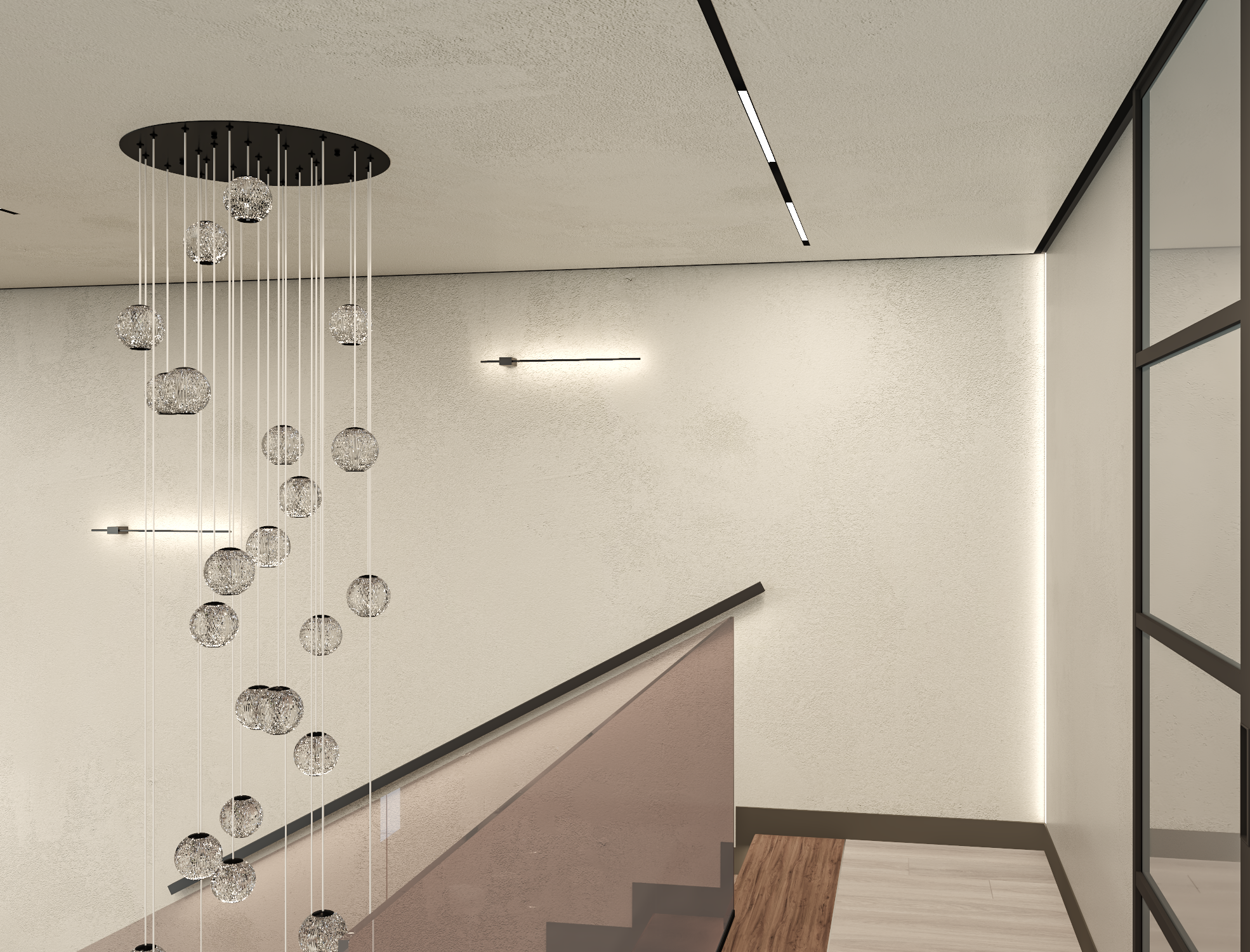 Дизайн-проект 2-х уровневой квартиры