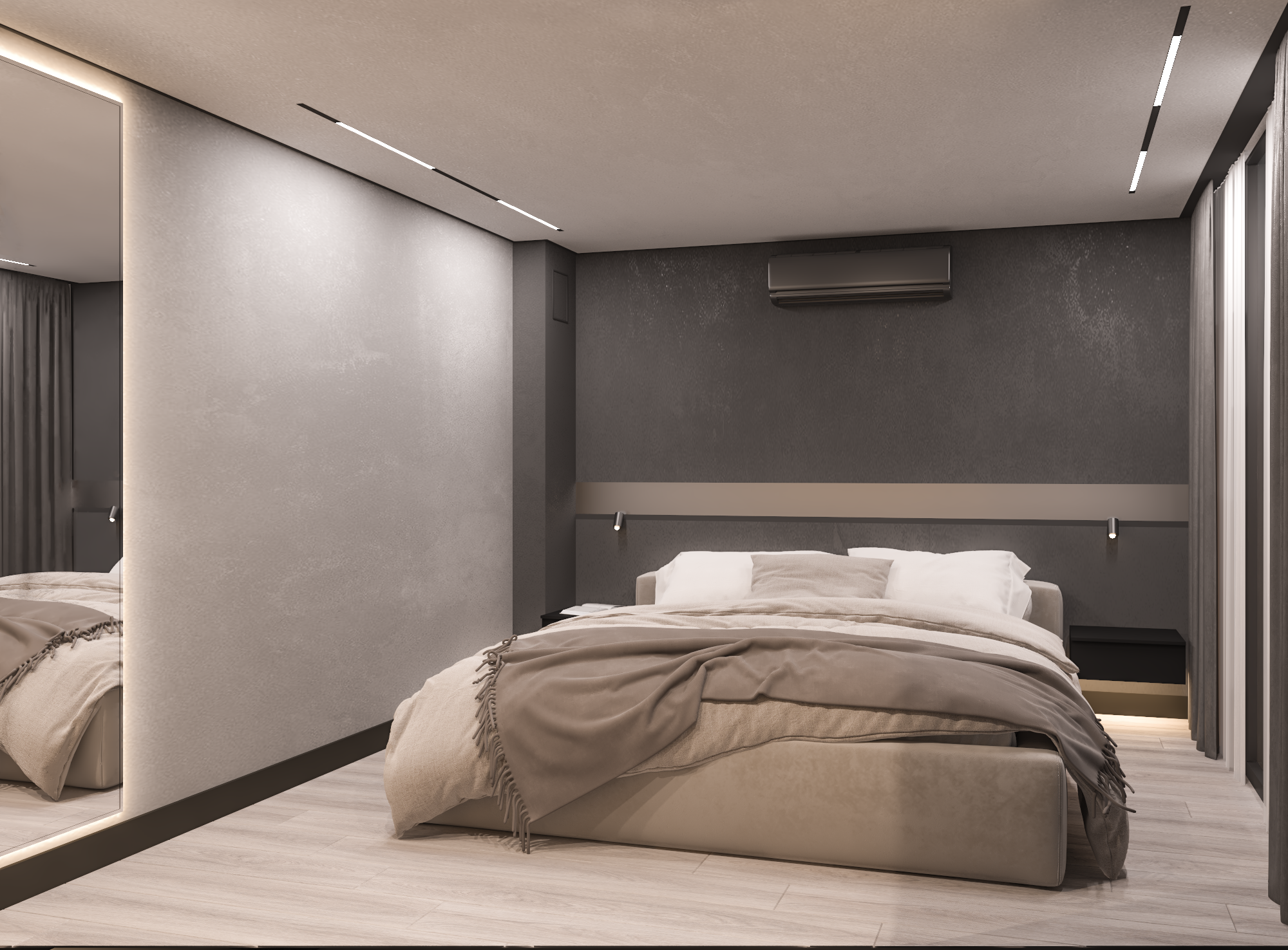 Дизайн-проект 2-х уровневой квартиры