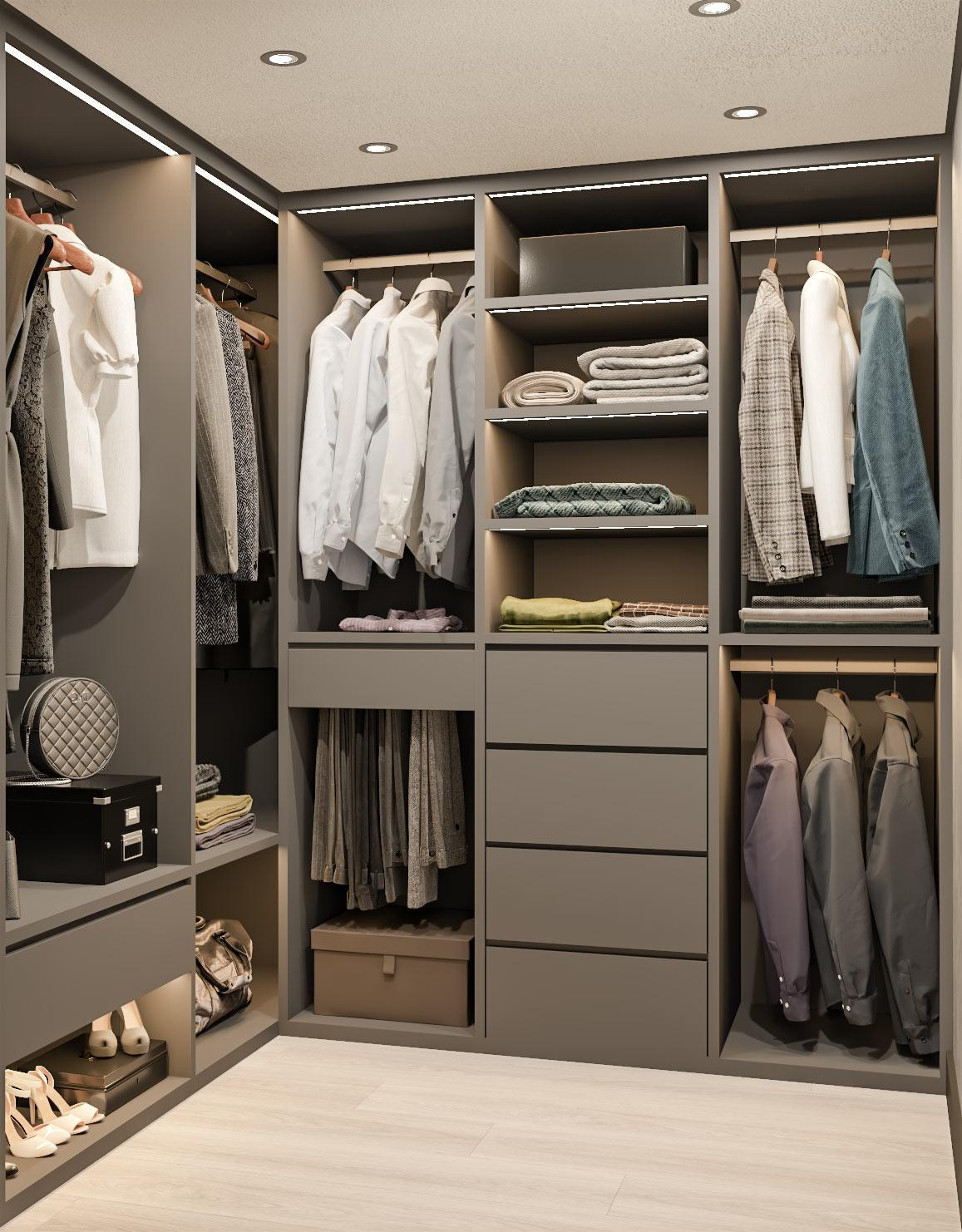 Дизайн-проект 2-х уровневой квартиры