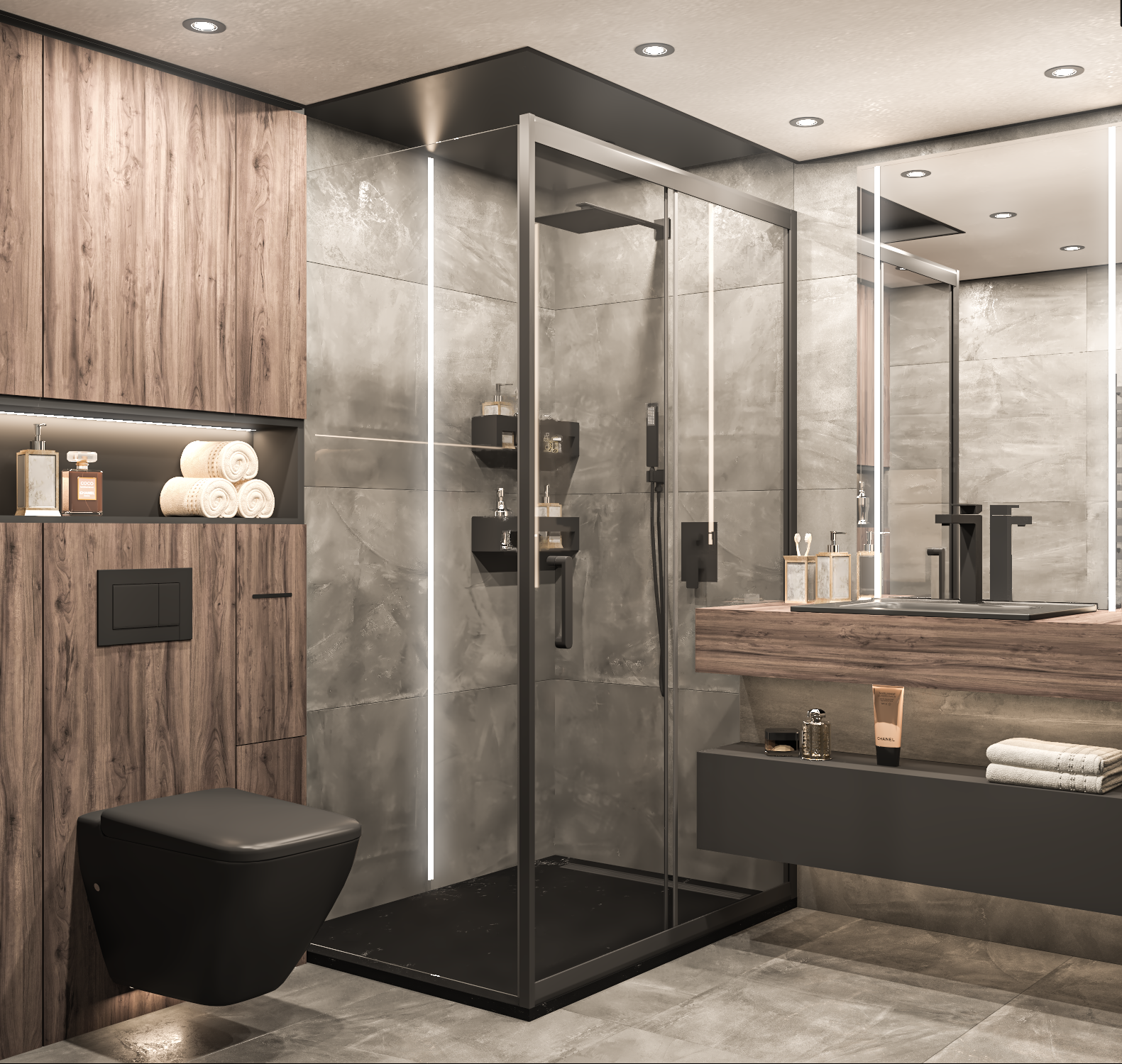 Дизайн-проект 2-х уровневой квартиры