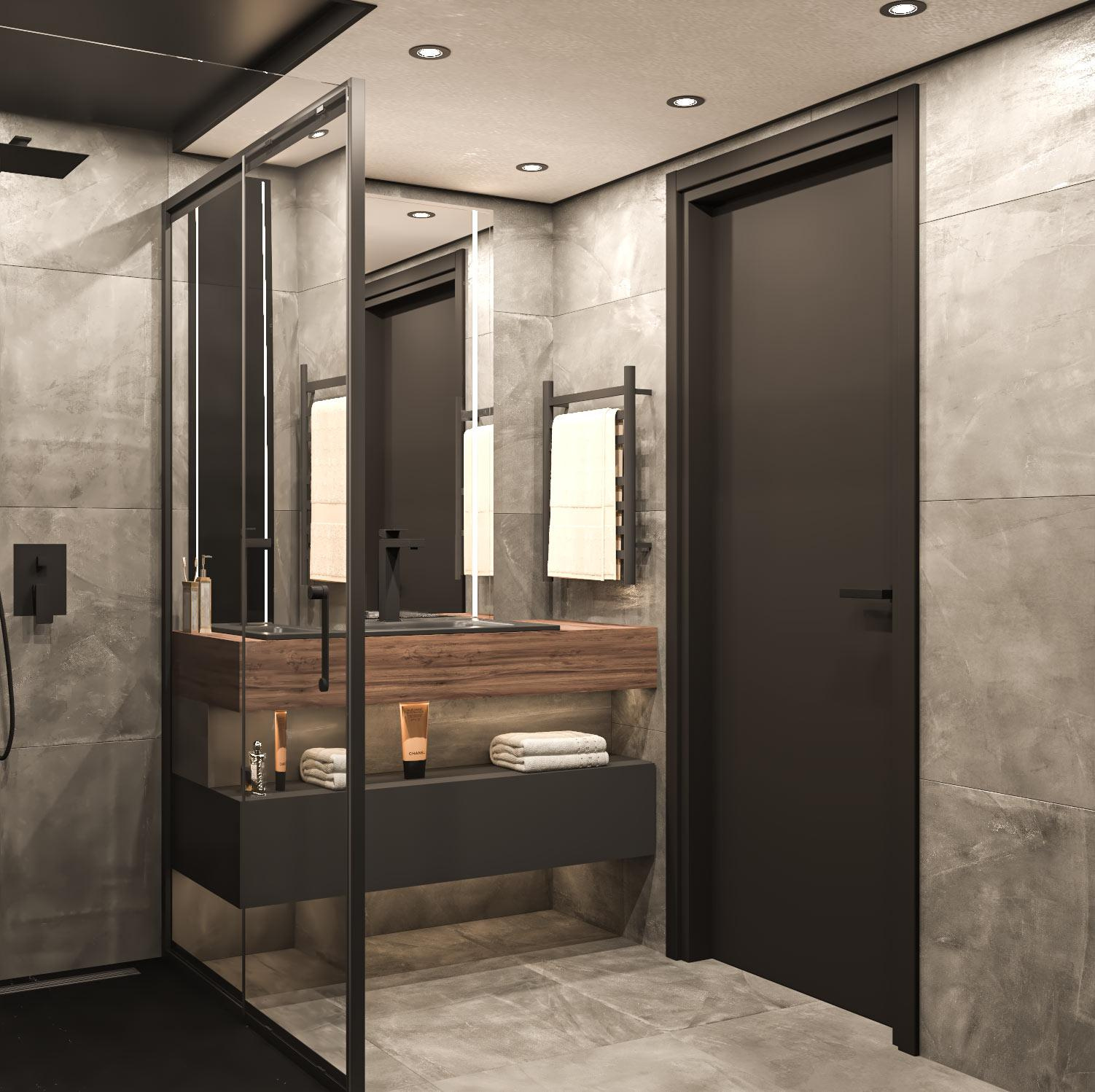 Дизайн-проект 2-х уровневой квартиры