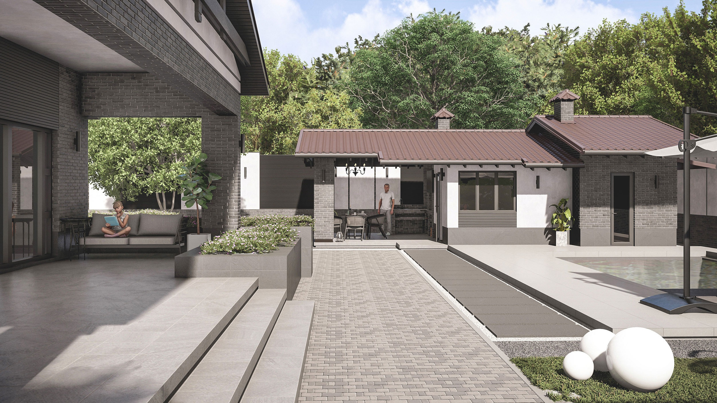 Проект одноэтажного дома