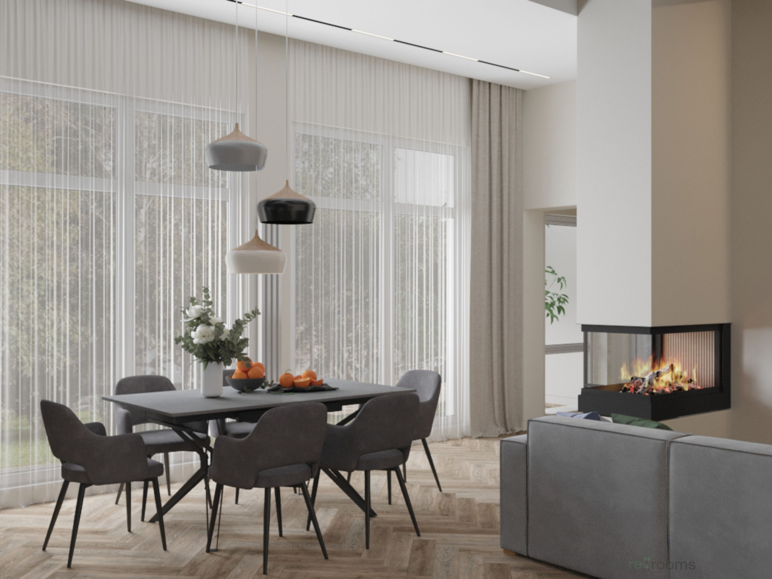 Дизайн-проект дома в современном стиле