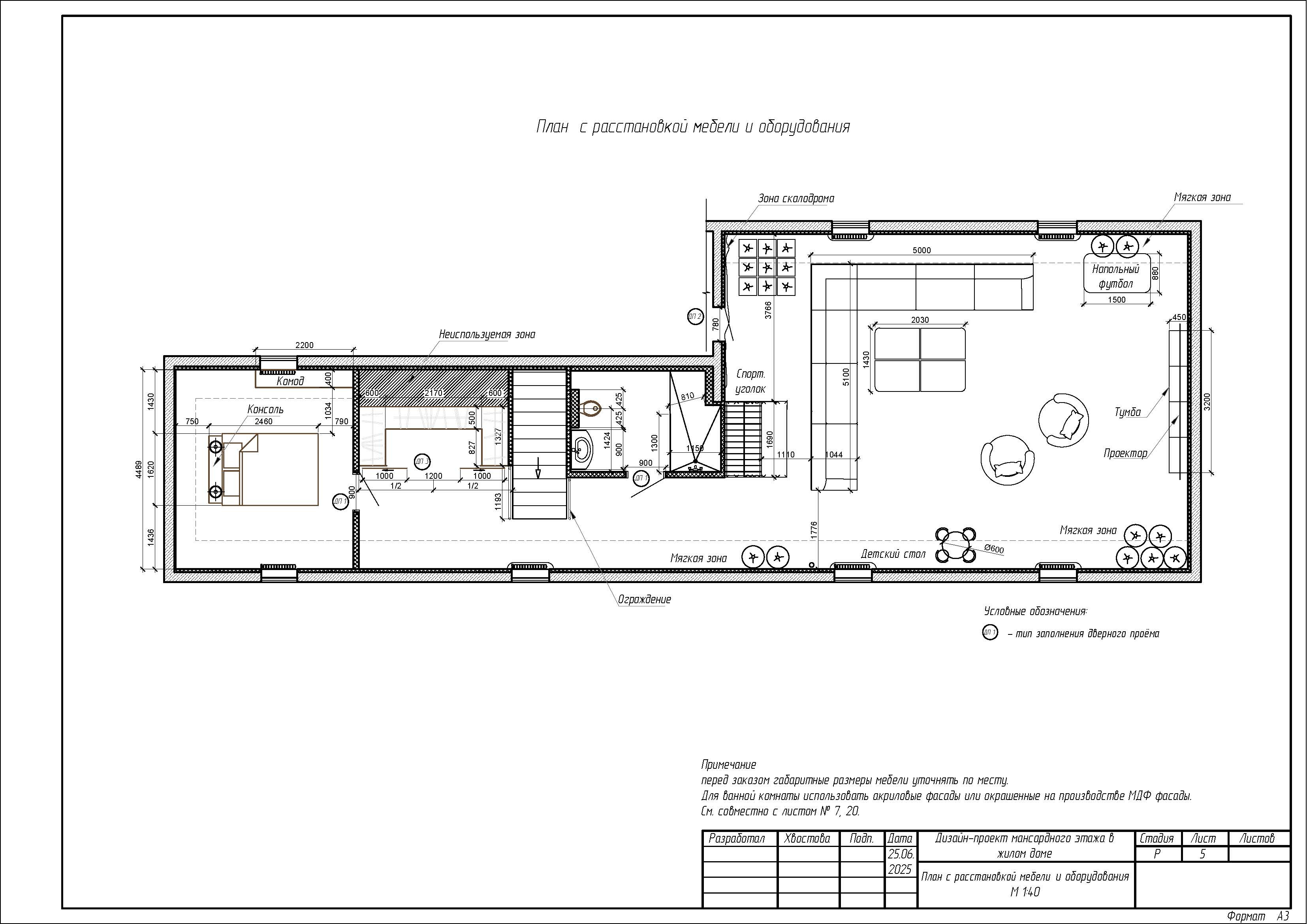 Мансарда для всей семьи №2