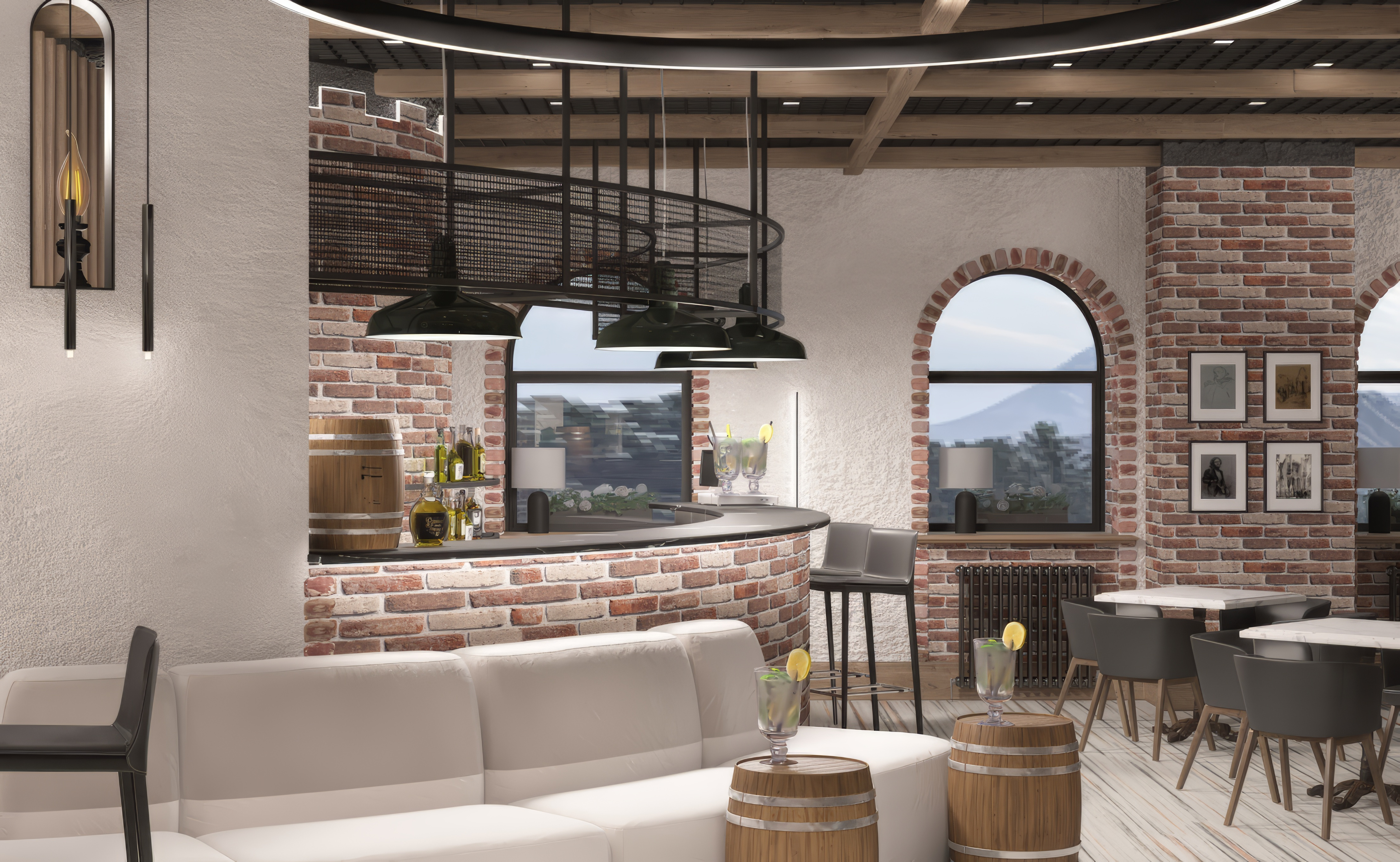 кафе КРЕПОСТЬ в санатории КРЕПОСТЬ