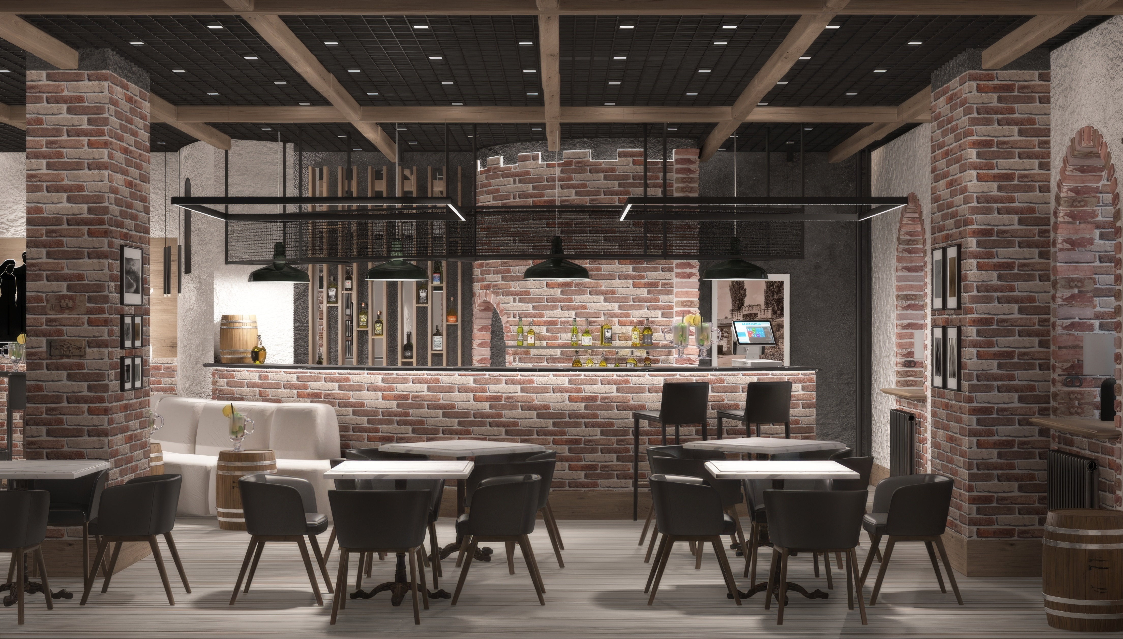 кафе КРЕПОСТЬ в санатории КРЕПОСТЬ