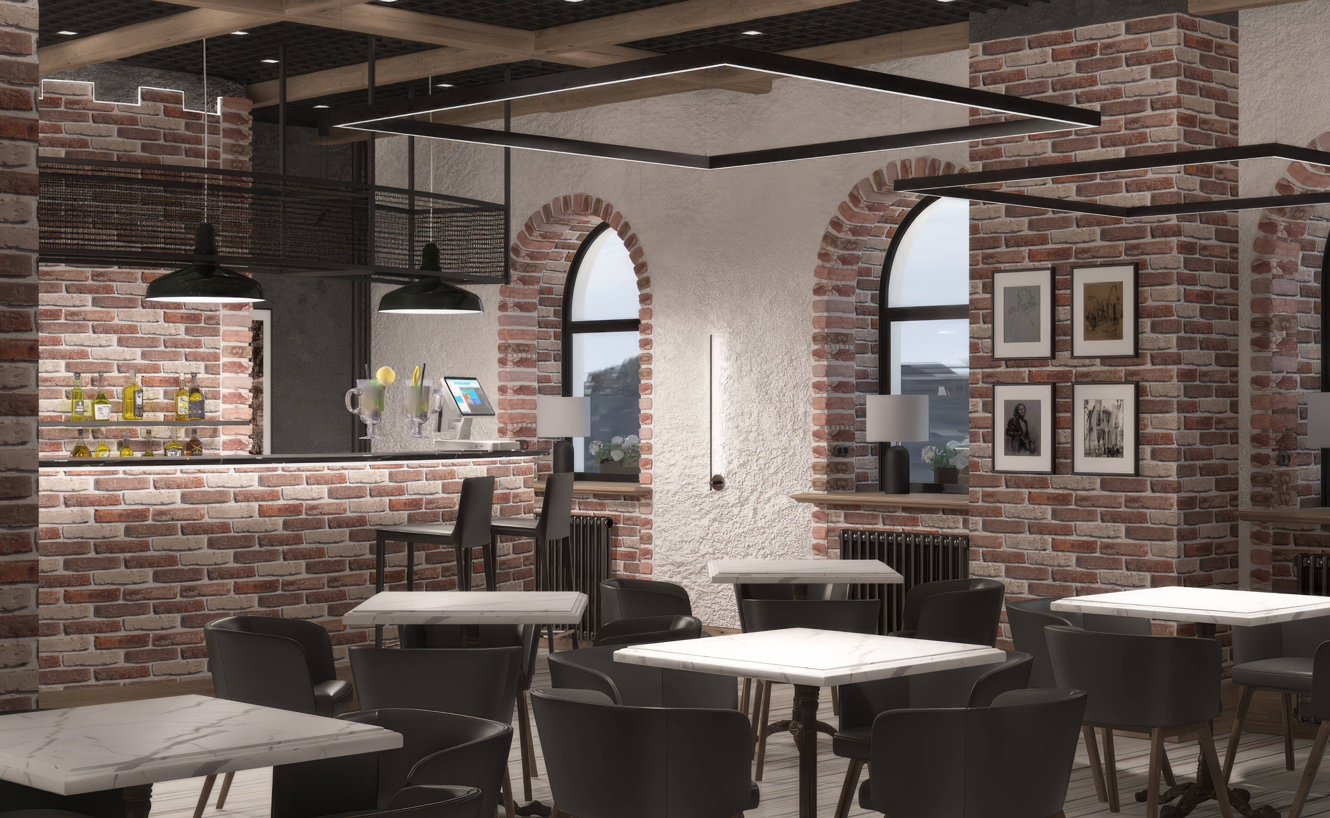 кафе КРЕПОСТЬ в санатории КРЕПОСТЬ