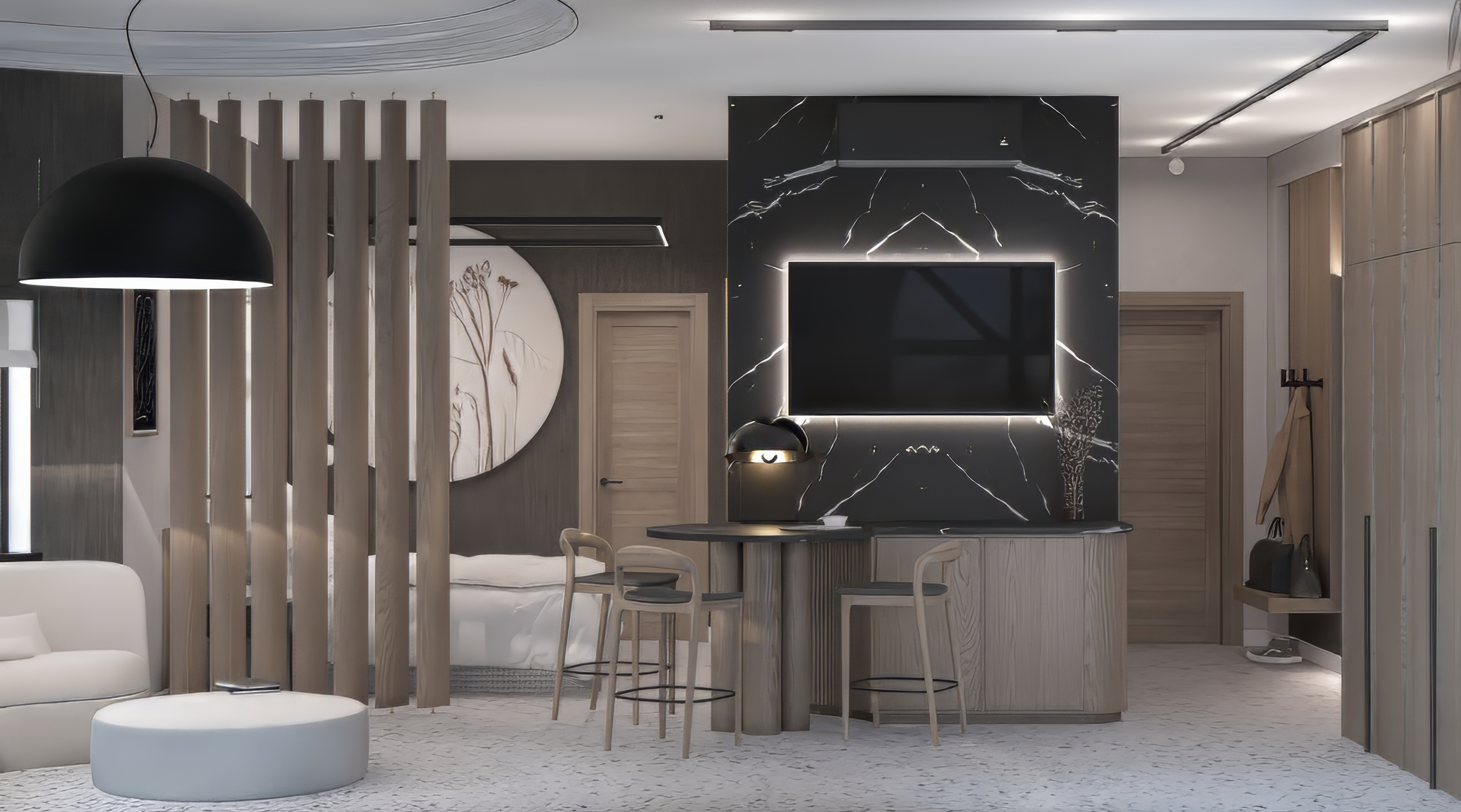 Обложка проекта: НОМЕР LUXE - APARTMENT в отеле