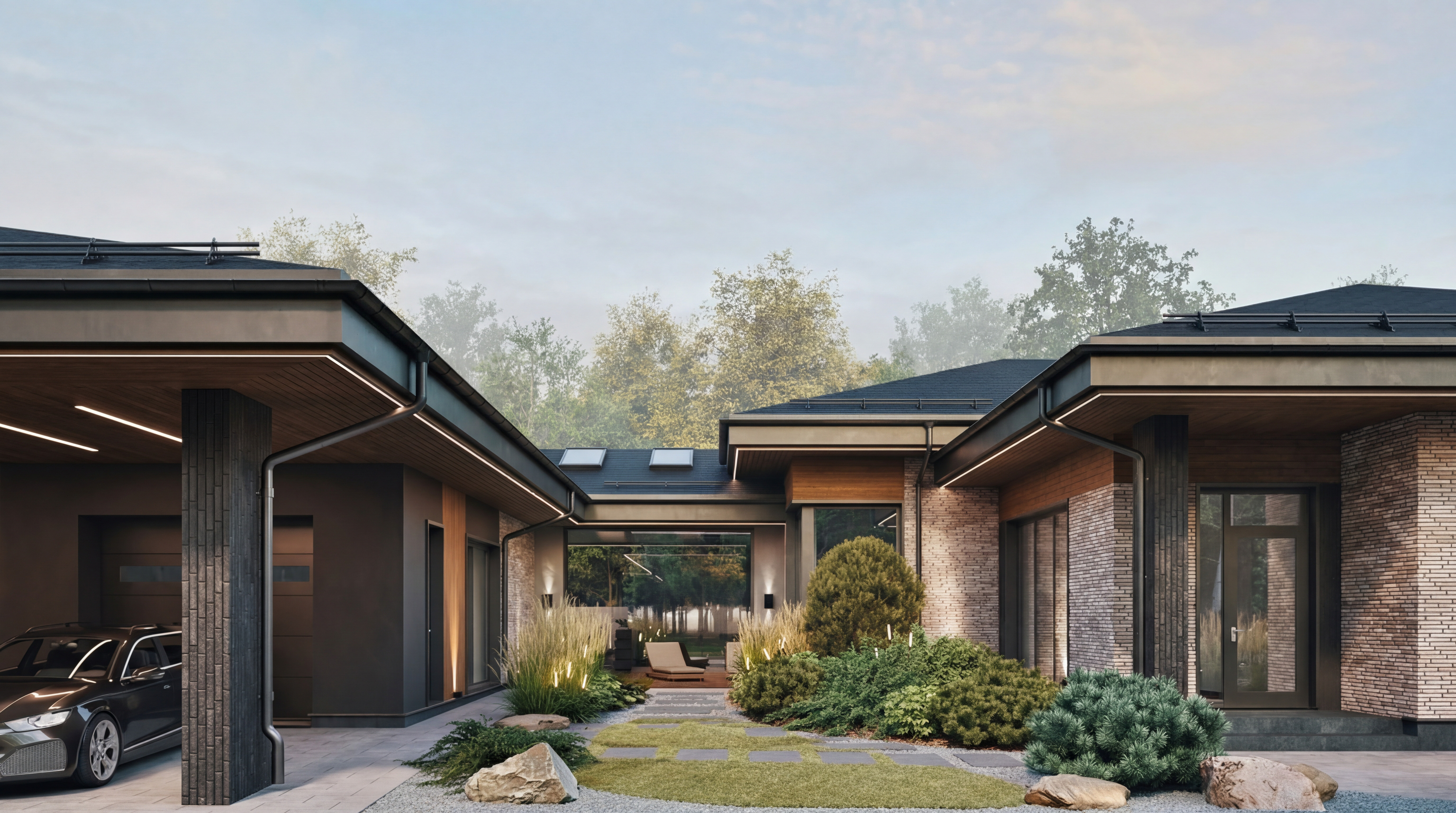 Обложка проекта: Дом в Ирбите — 190 м²