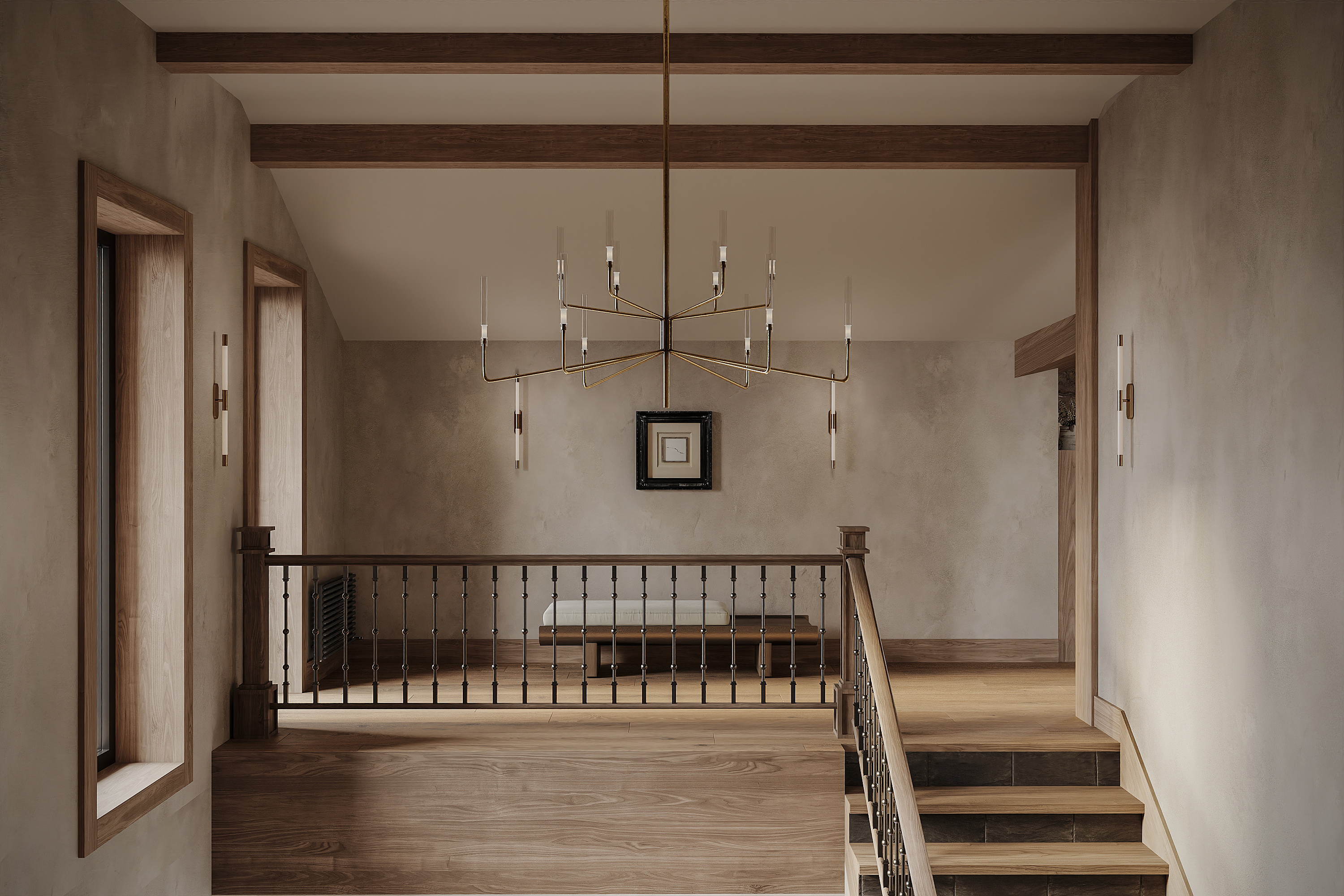 Дизайн интерьера гаража - 2 этаж  —  390 м²