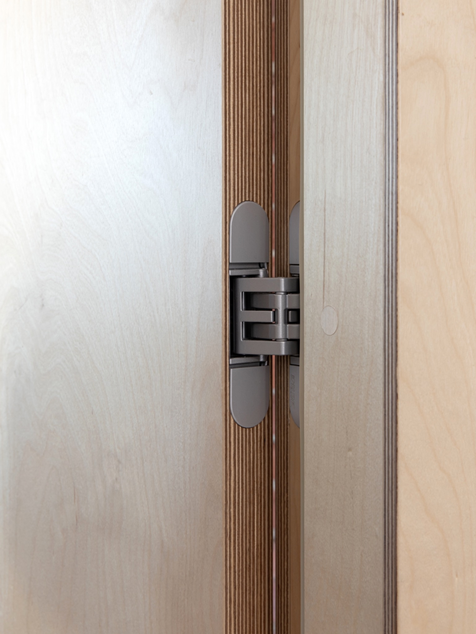 Двери из фанеры с фрамугой