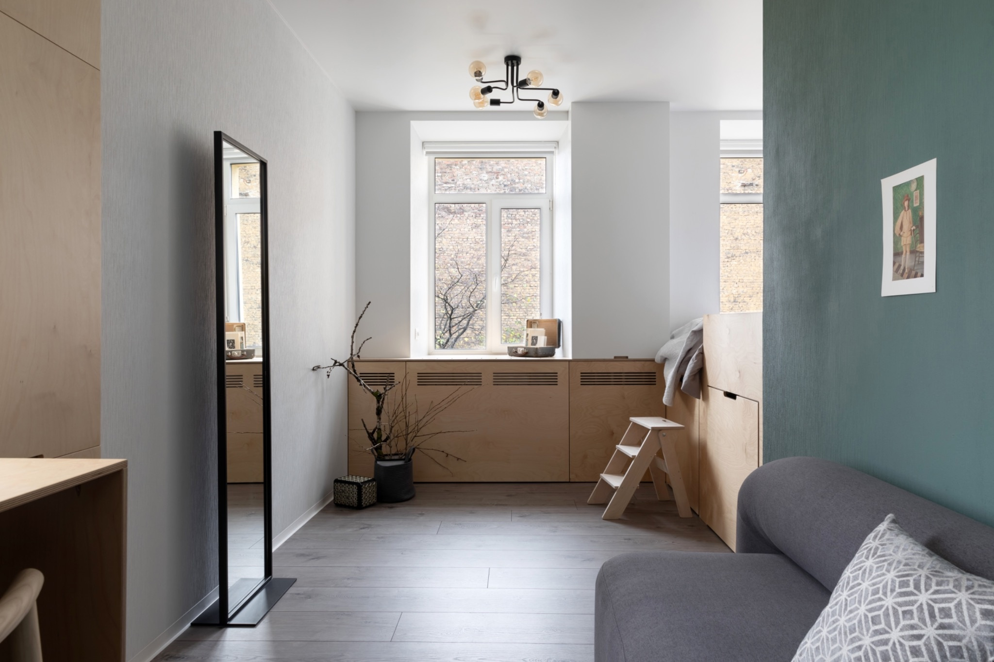 Квартира 25м2 под сдачу в аренду в бывшем доходном доме