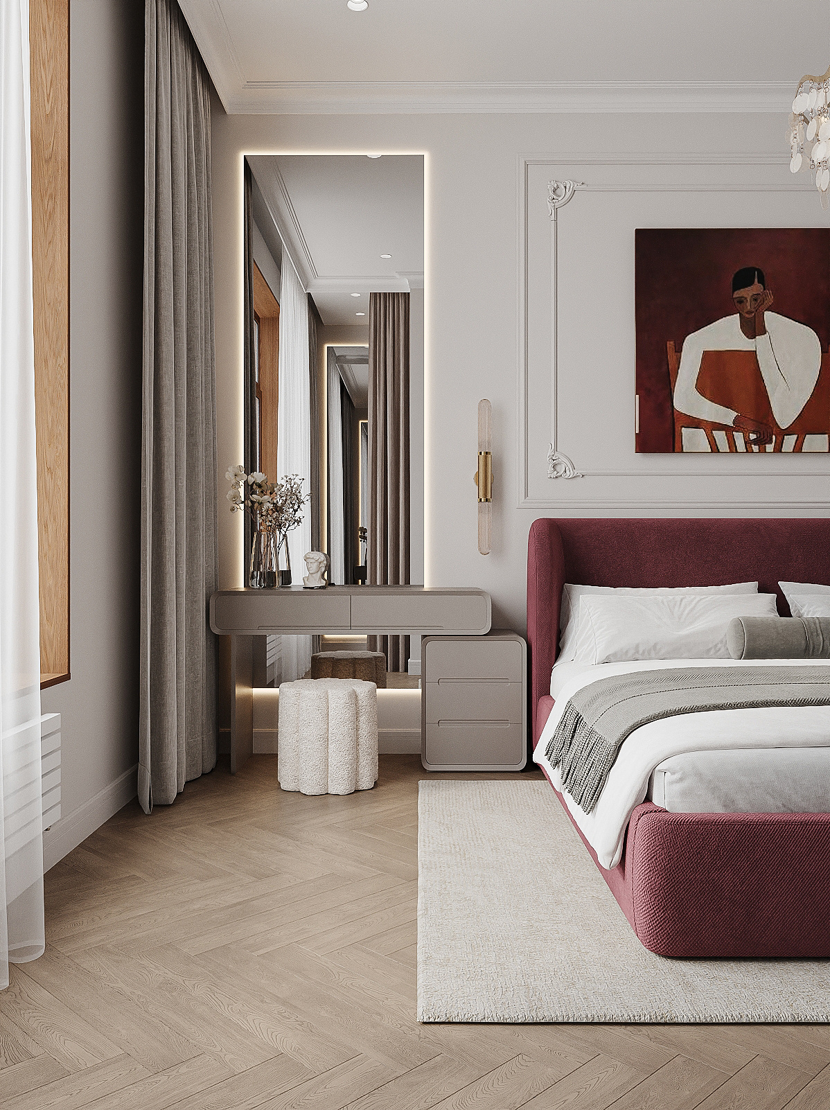 Квартира Жк.Нева Хаус французская классика