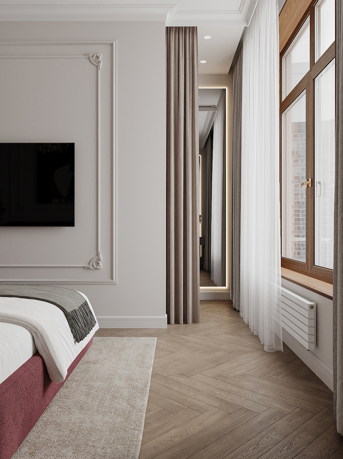 Квартира Жк.Нева Хаус французская классика