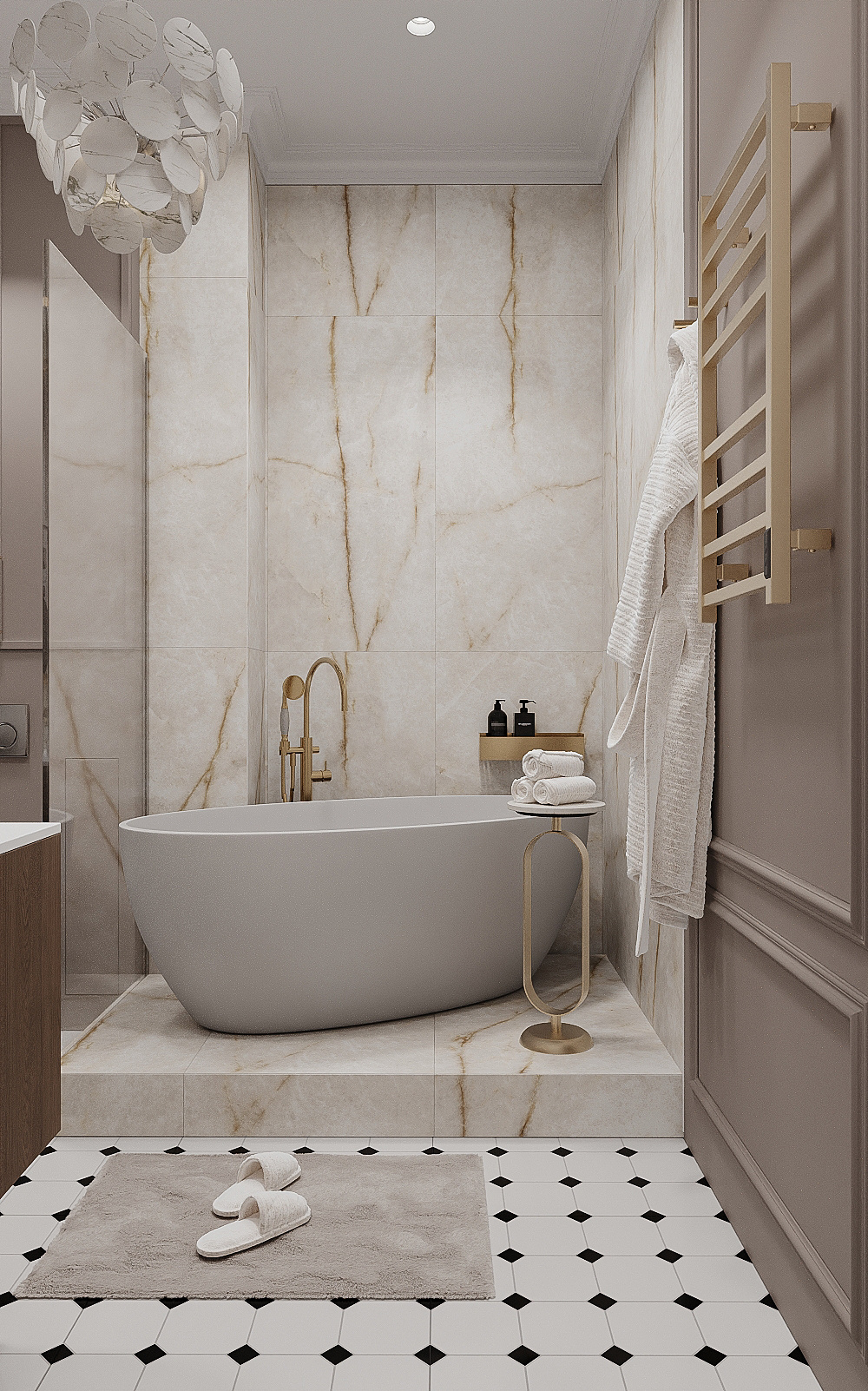 Квартира Жк.Нева Хаус французская классика