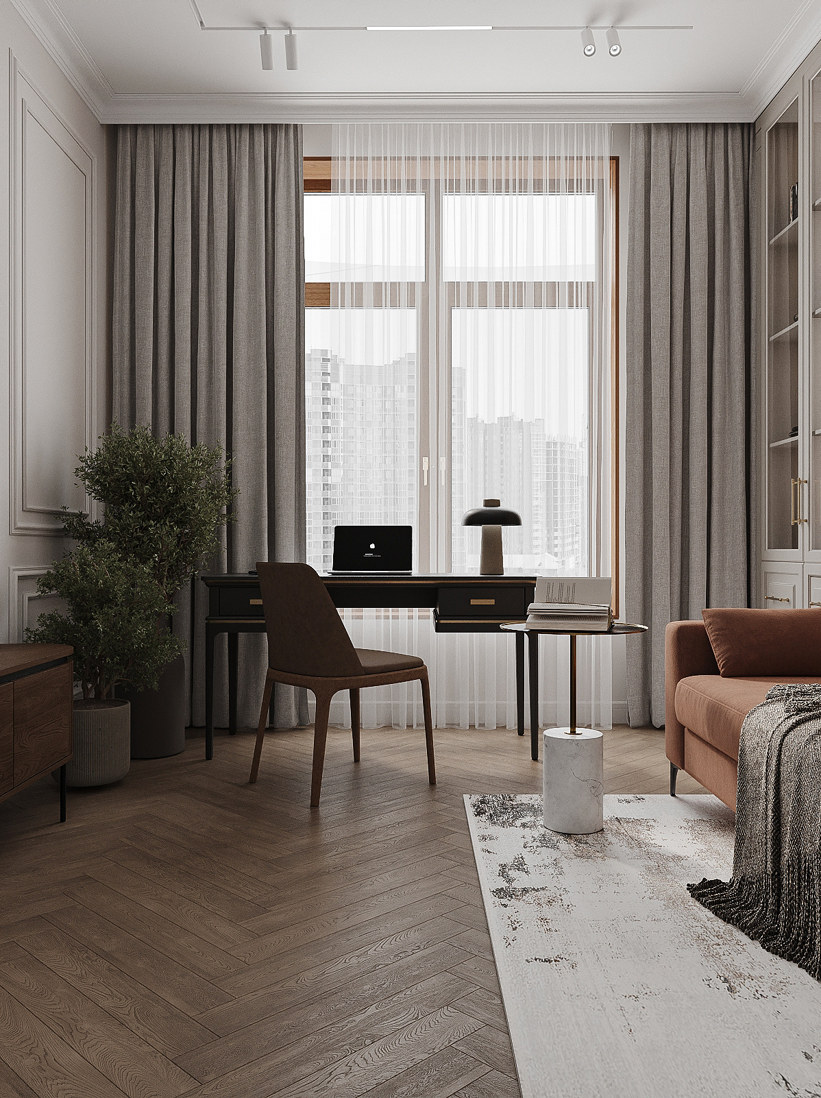 Квартира Жк.Нева Хаус французская классика