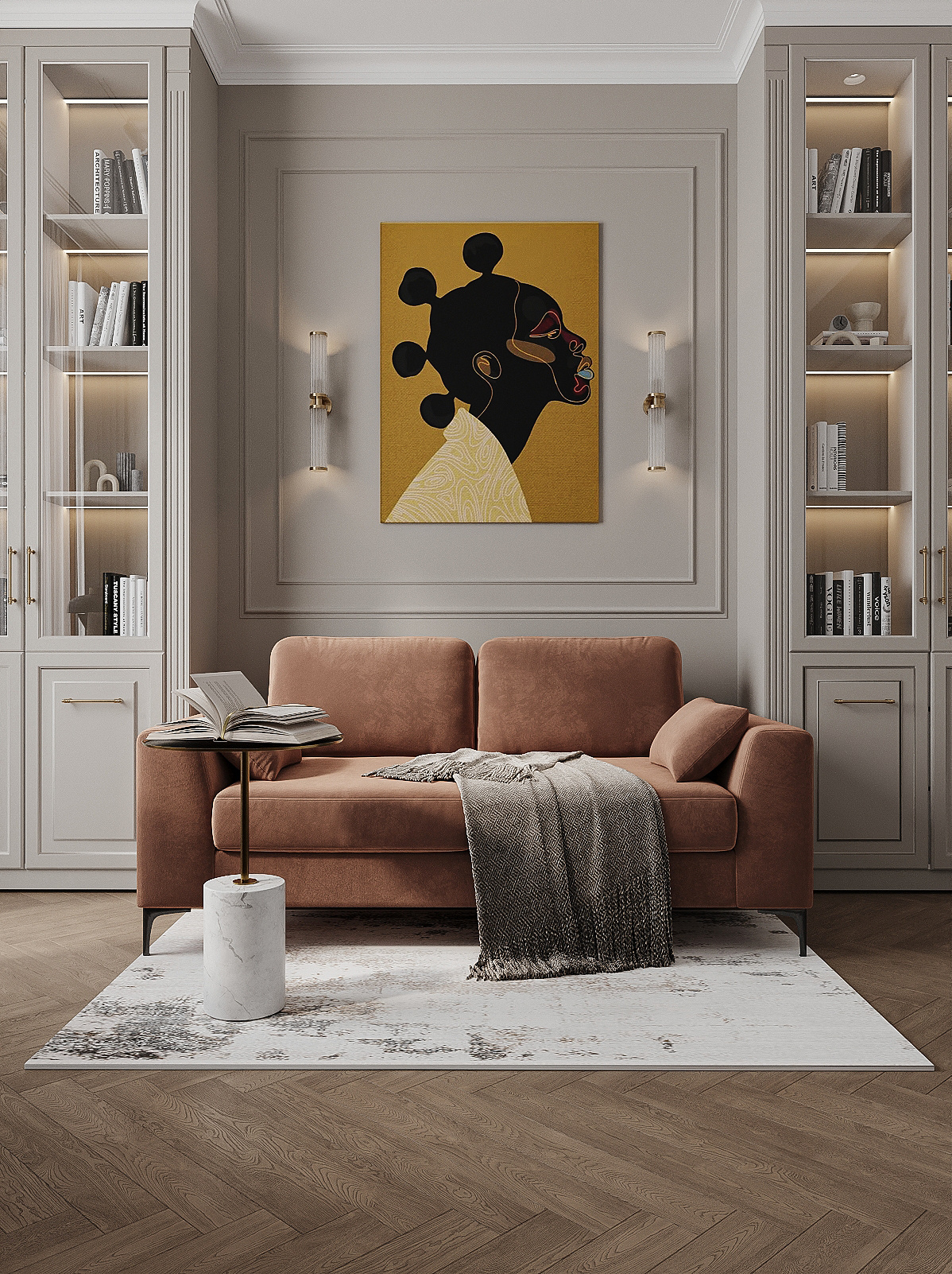 Квартира Жк.Нева Хаус французская классика