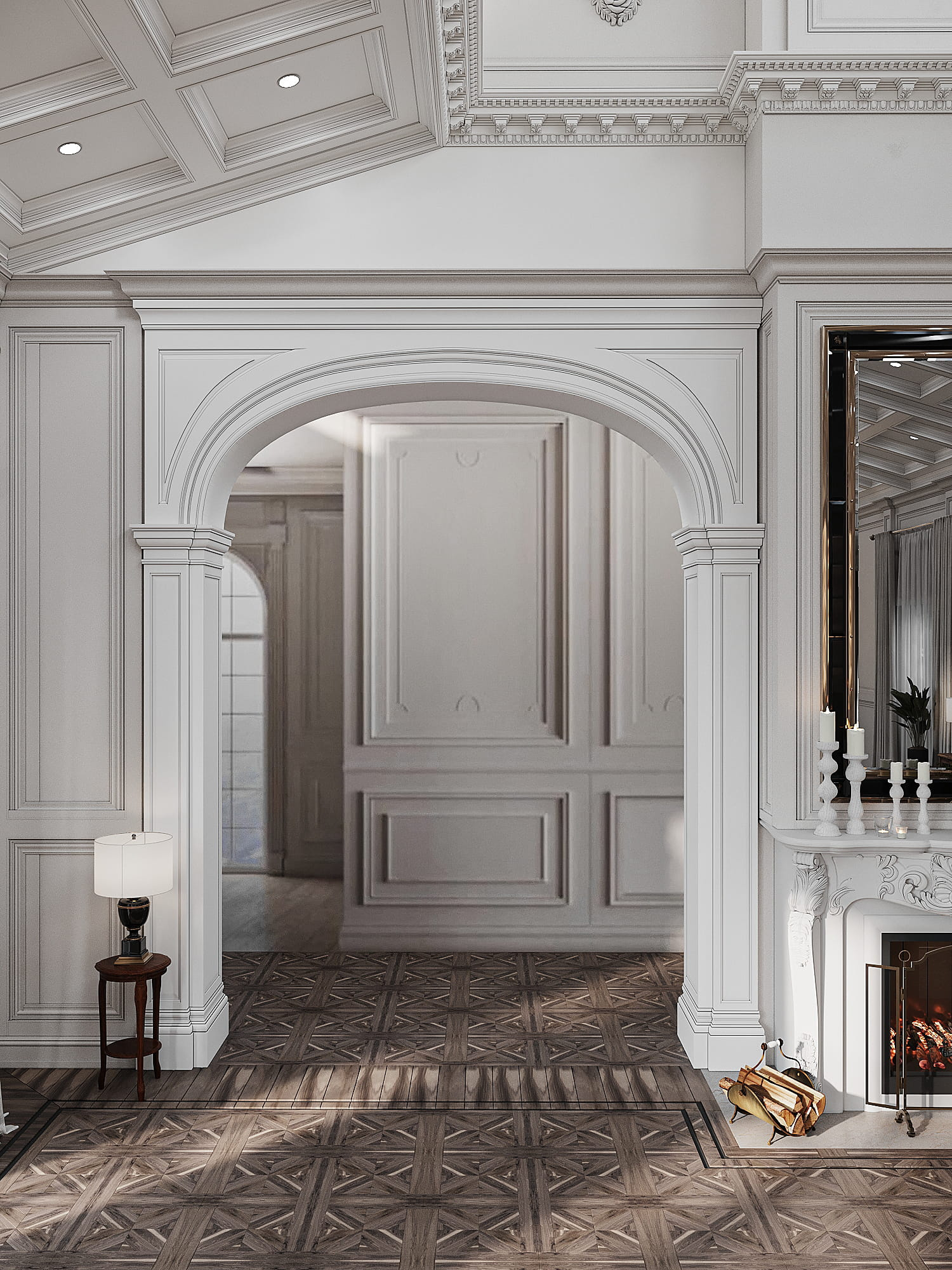 Каминная гостиная