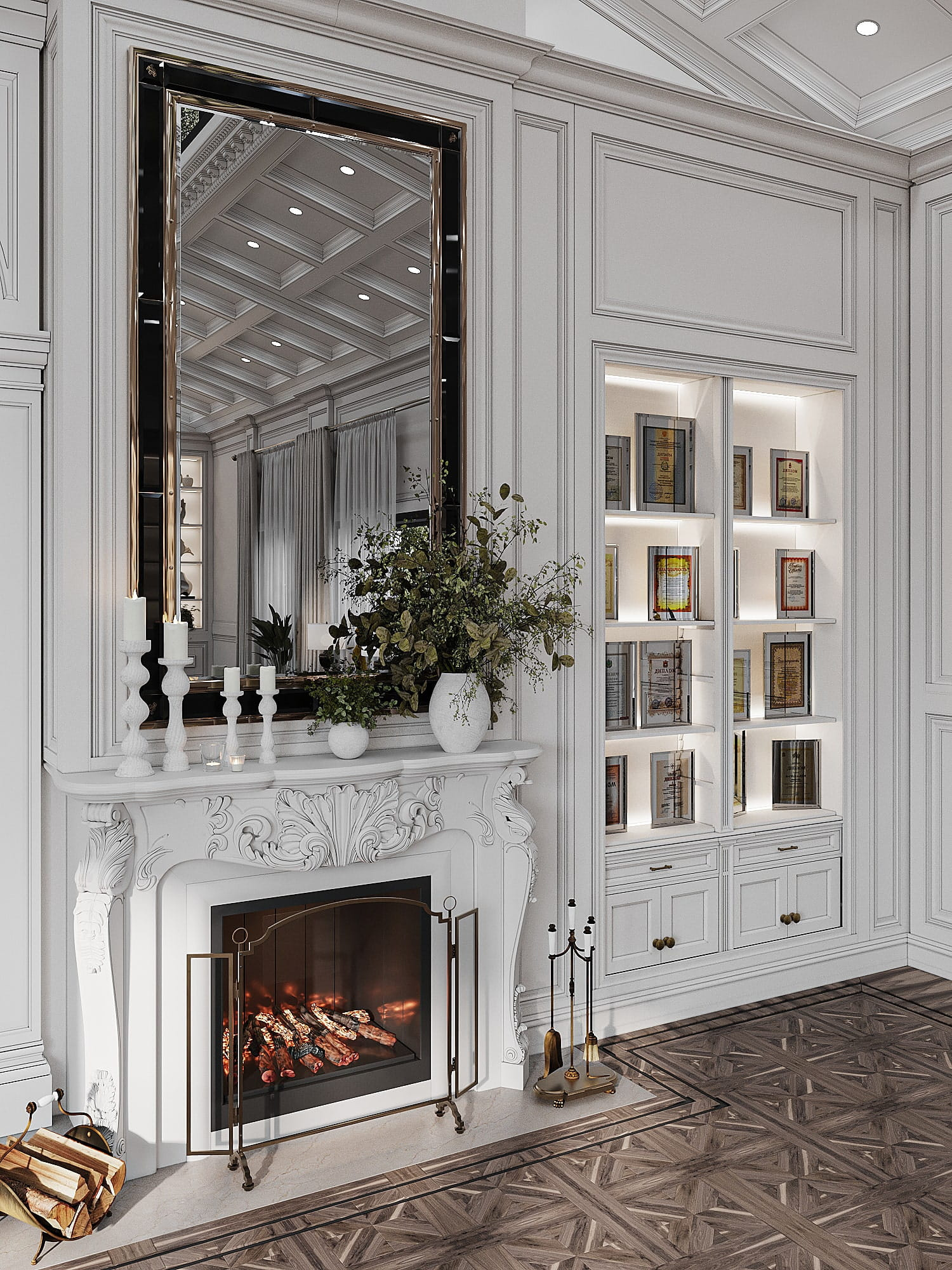 Каминная гостиная