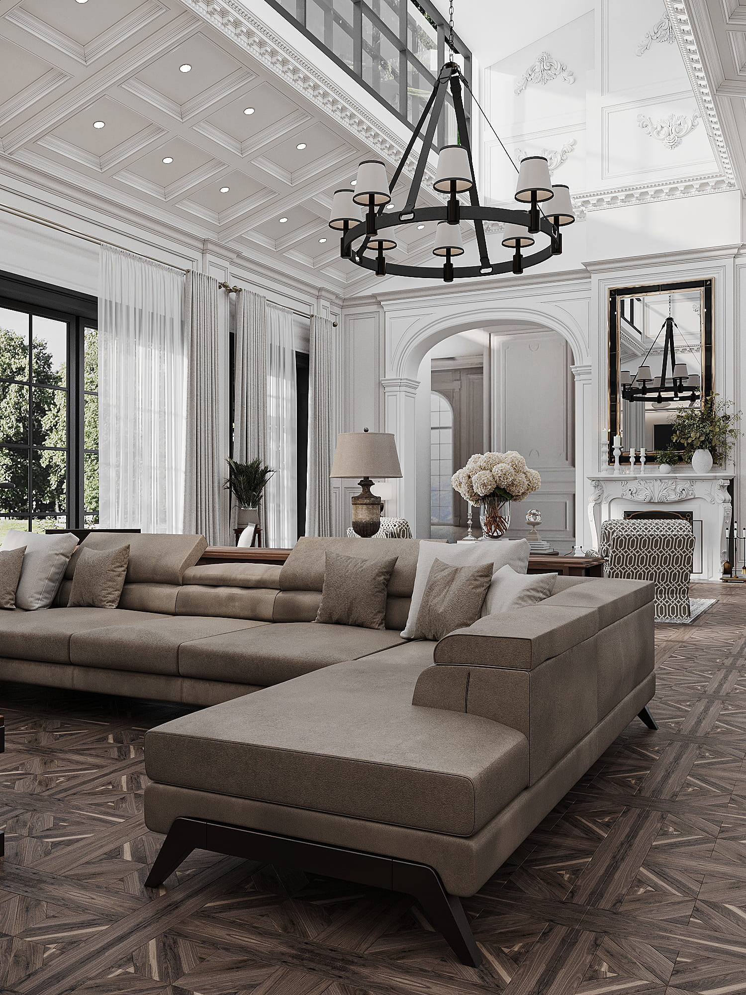 Обложка проекта: Каминная гостиная