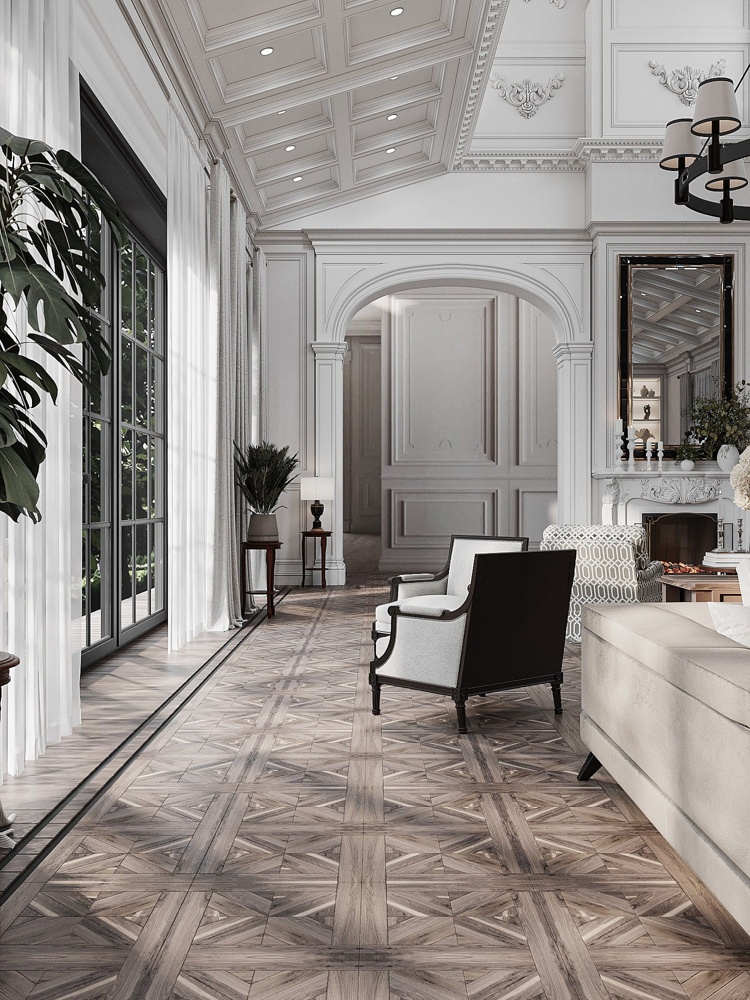 Каминная гостиная