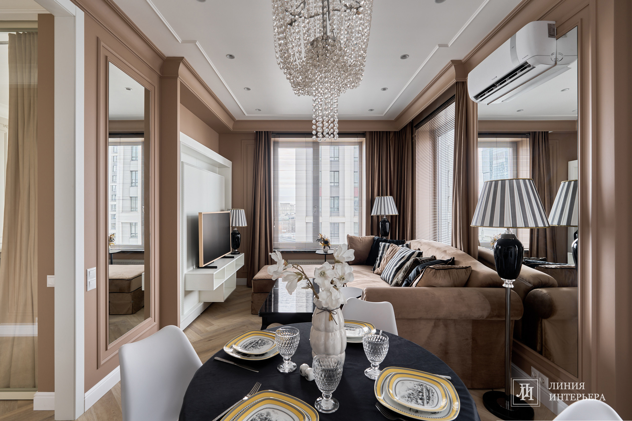 Дизайн квартиры, фото реализации