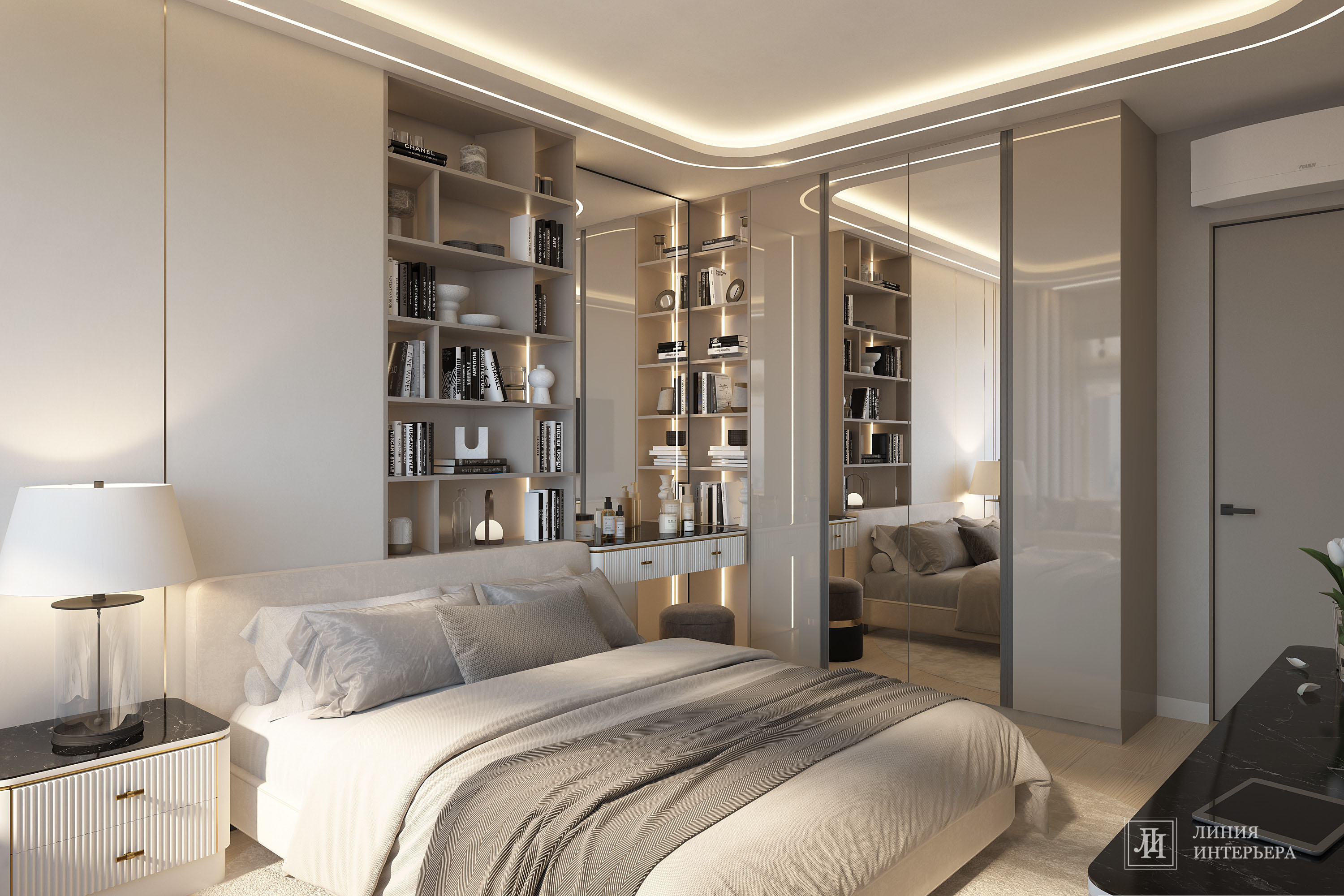 Дизайн квартиры в современном стиле в светлых тонах