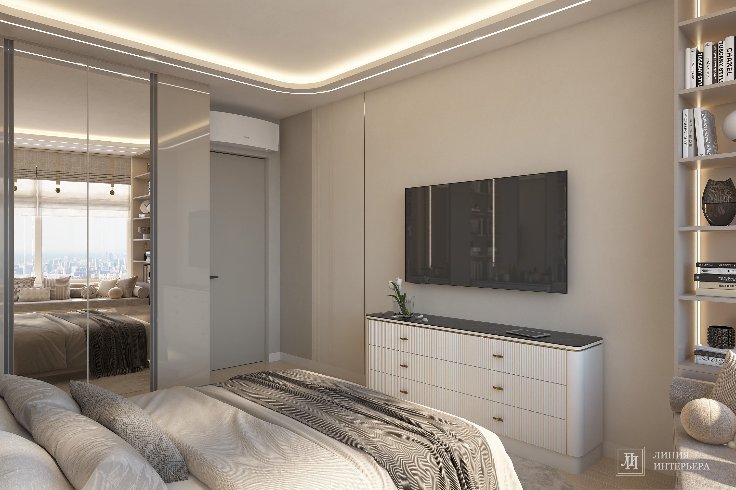 Дизайн квартиры в современном стиле в светлых тонах