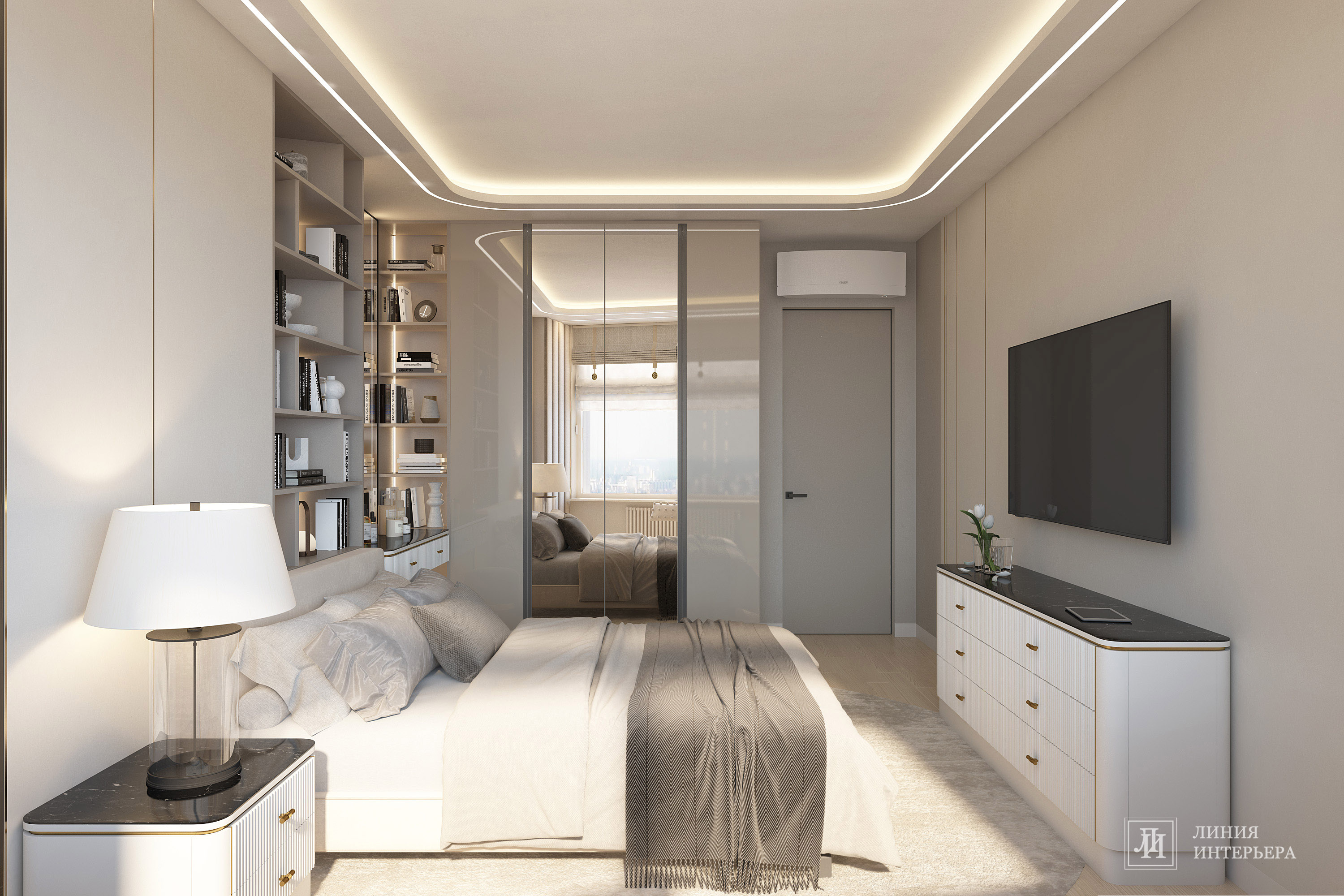 Дизайн квартиры в современном стиле в светлых тонах