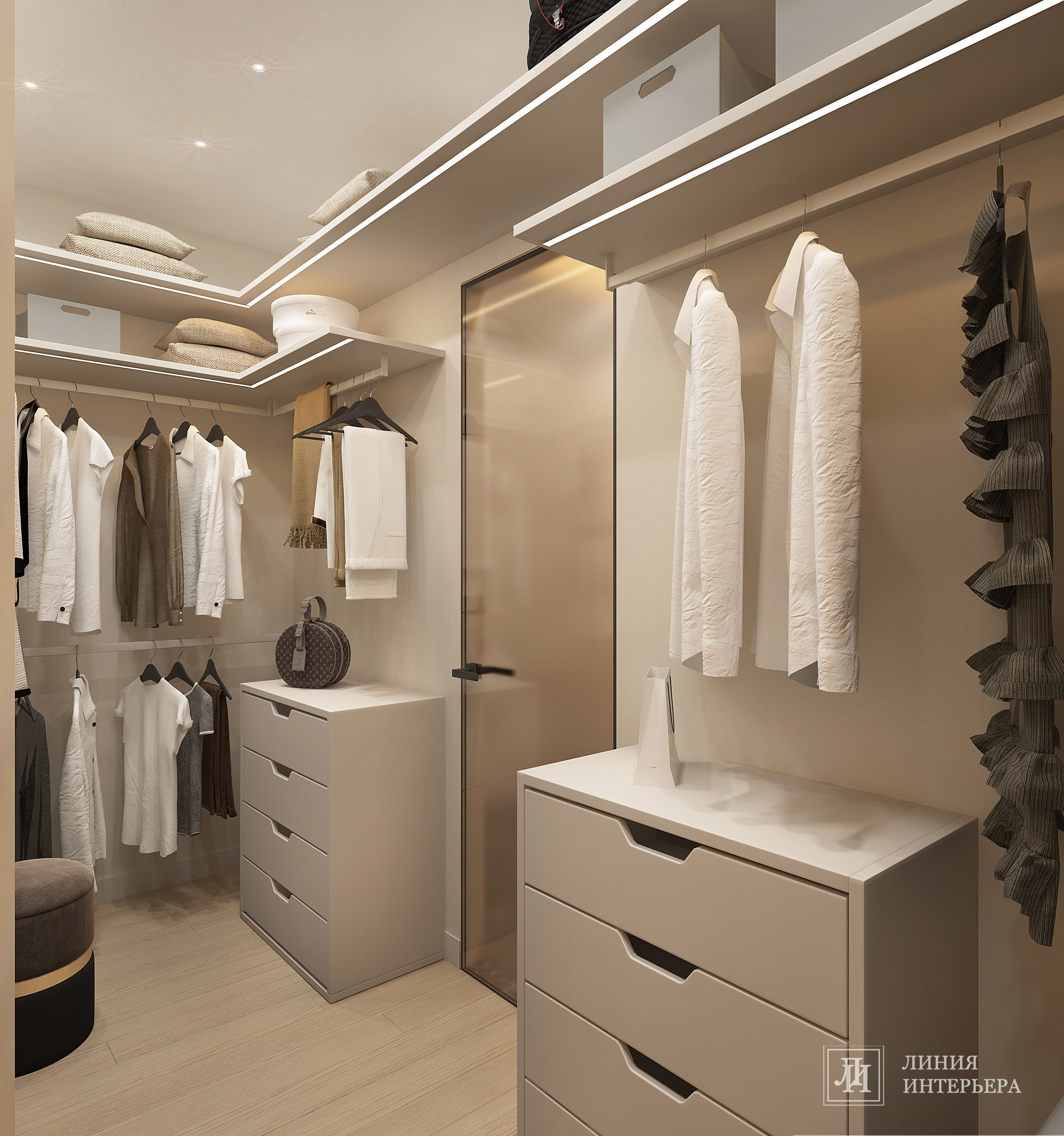 Дизайн квартиры в современном стиле в светлых тонах