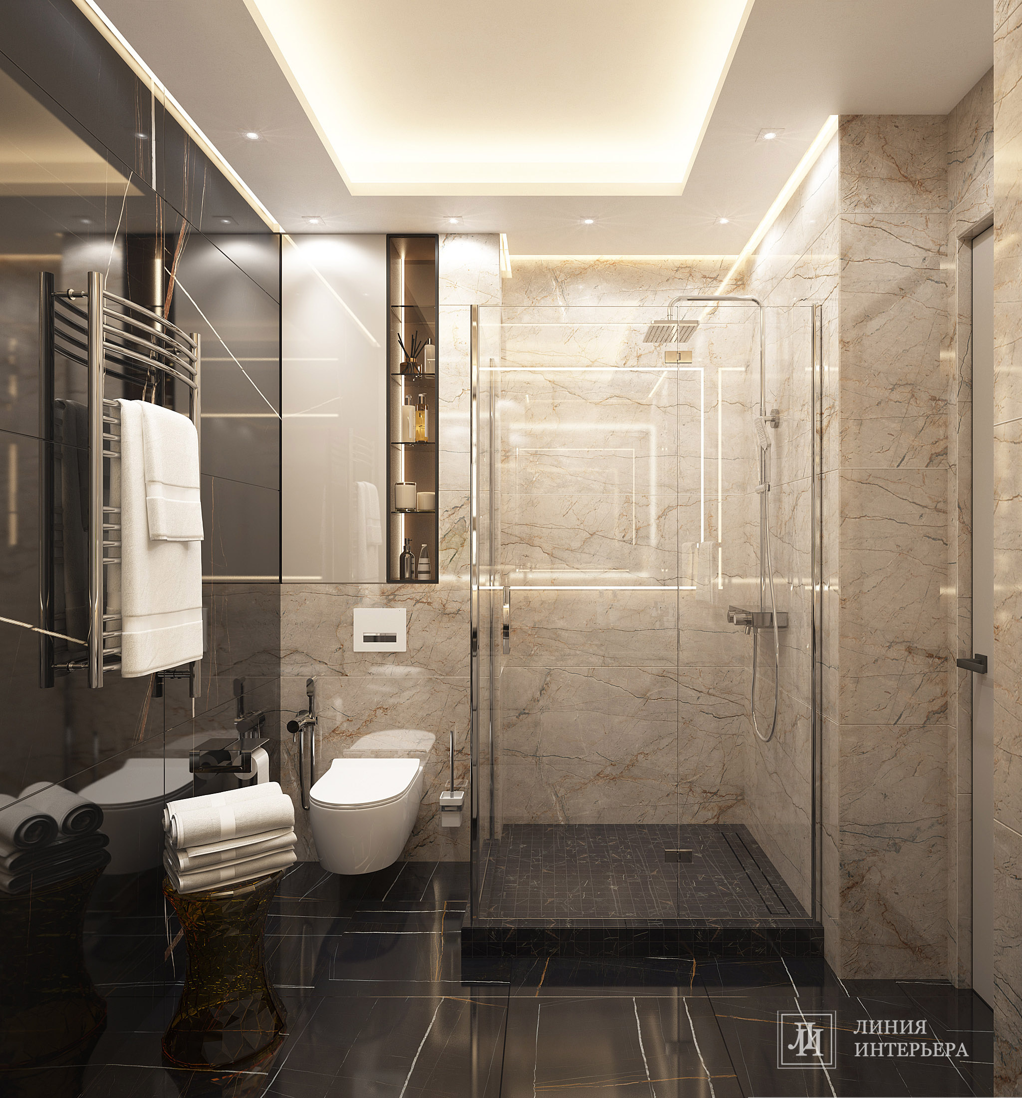 Дизайн квартиры в современном стиле в светлых тонах