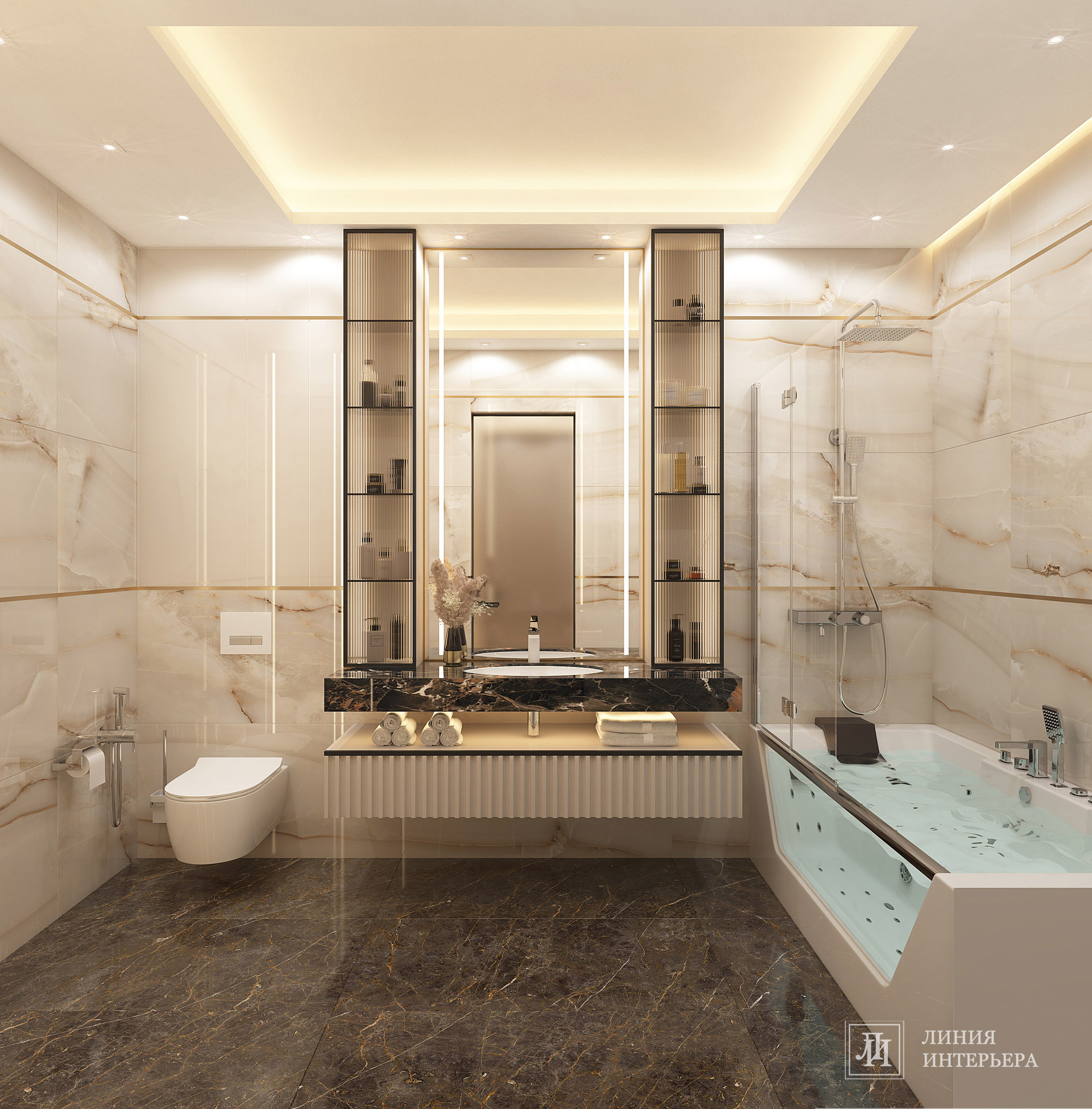 Дизайн квартиры в современном стиле в светлых тонах