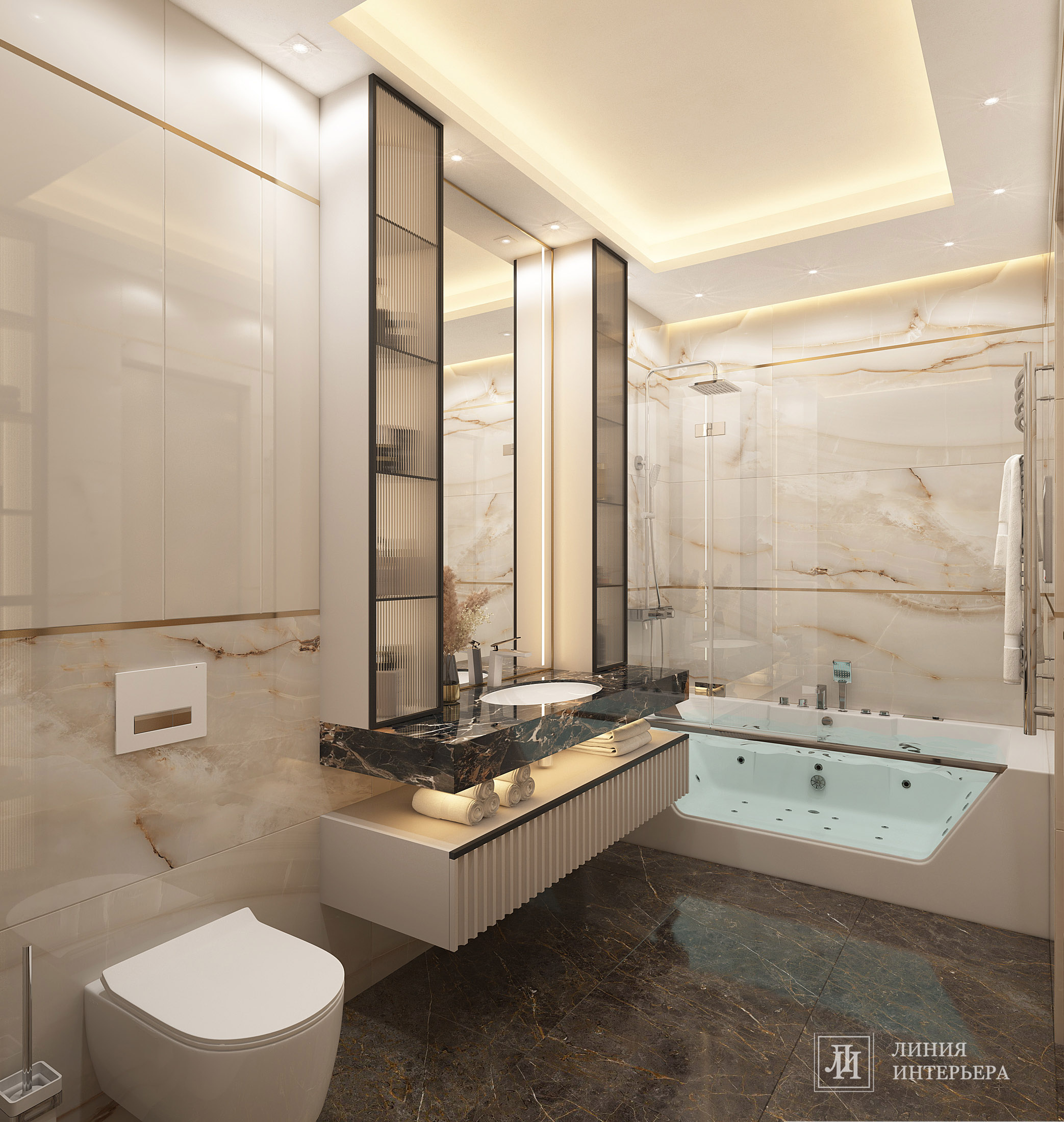 Дизайн квартиры в современном стиле в светлых тонах