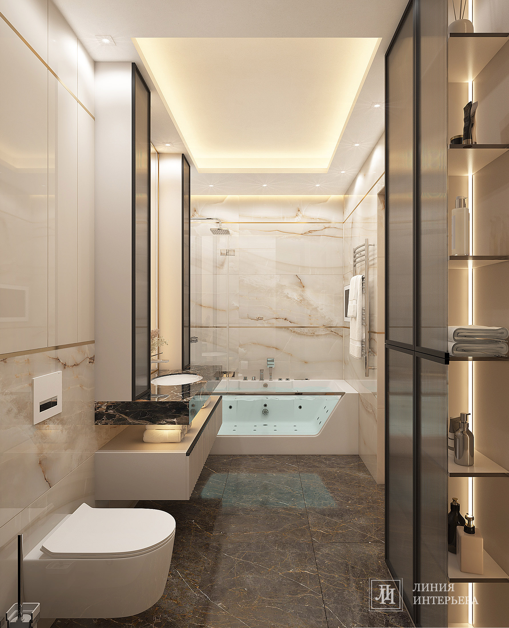 Дизайн квартиры в современном стиле в светлых тонах