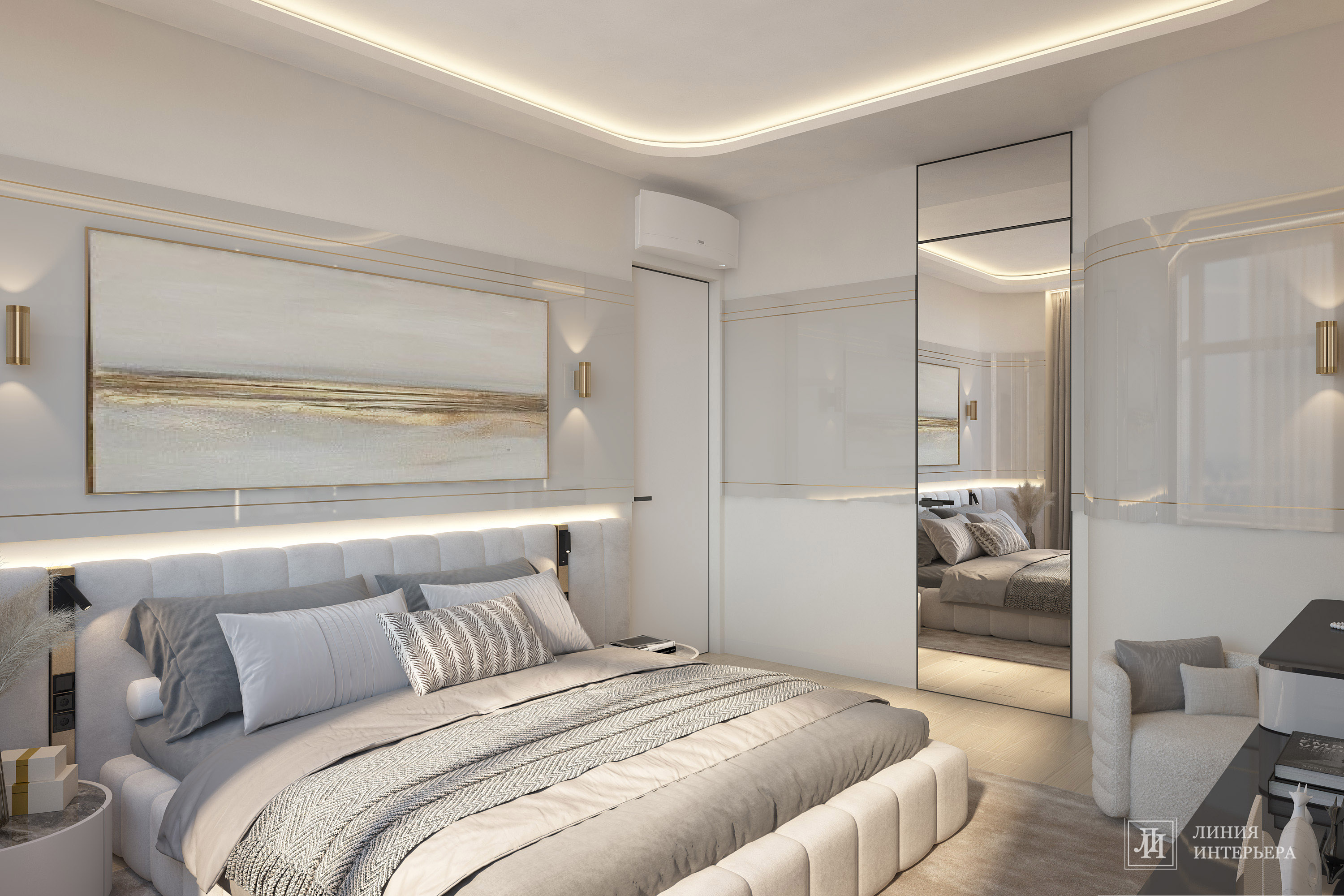 Дизайн квартиры в современном стиле в светлых тонах